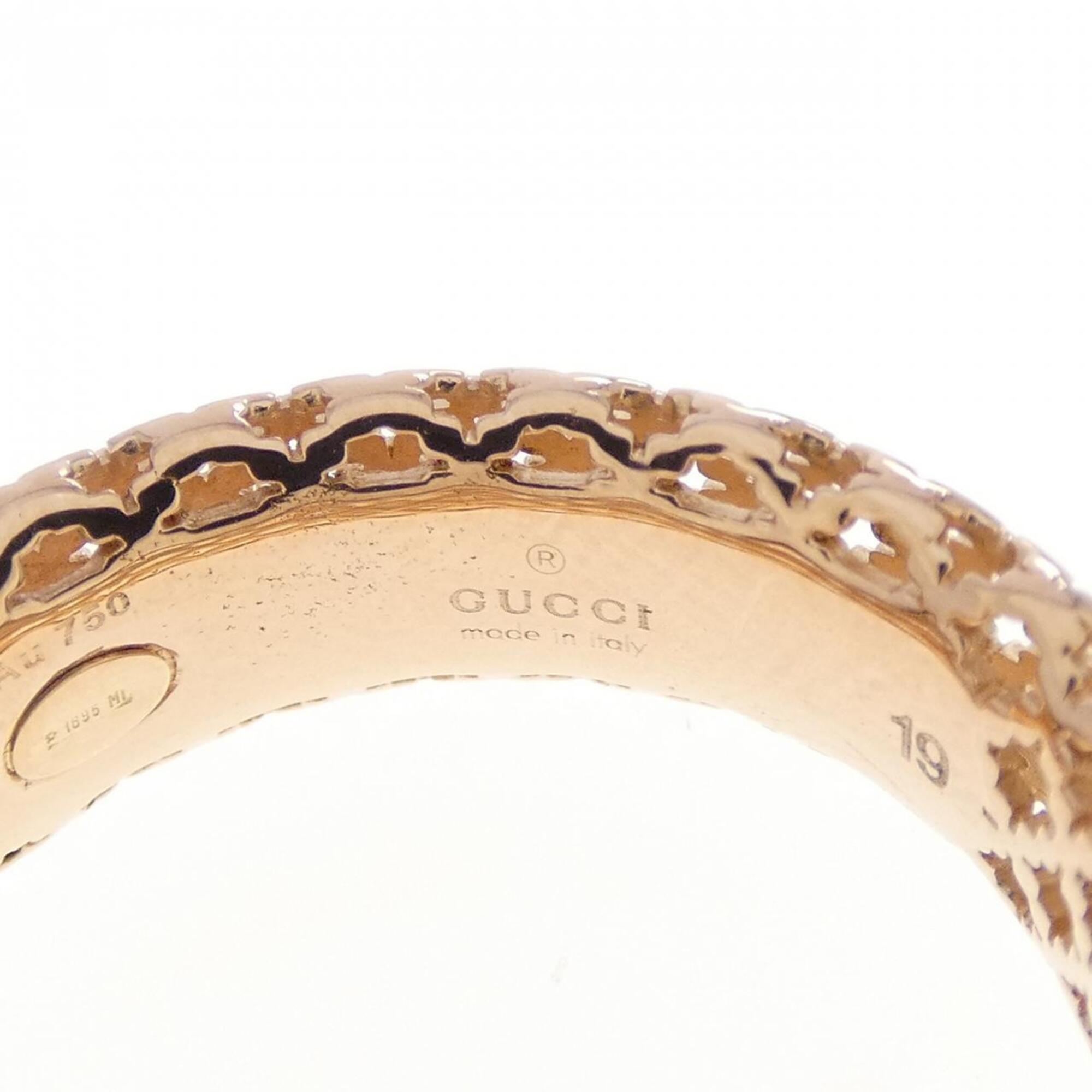 Gucci Pink Gold (18K) Band Ring (Pre-Owned)