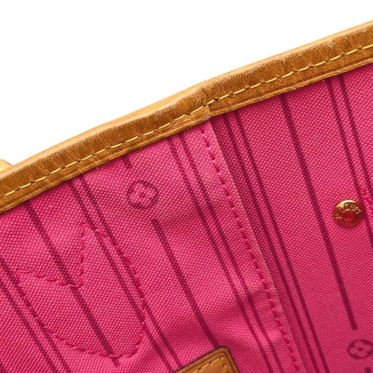 Louis Vuitton Monogram Rose Brown Multi-Color Monogram Tote Bag (Pre-Owned)