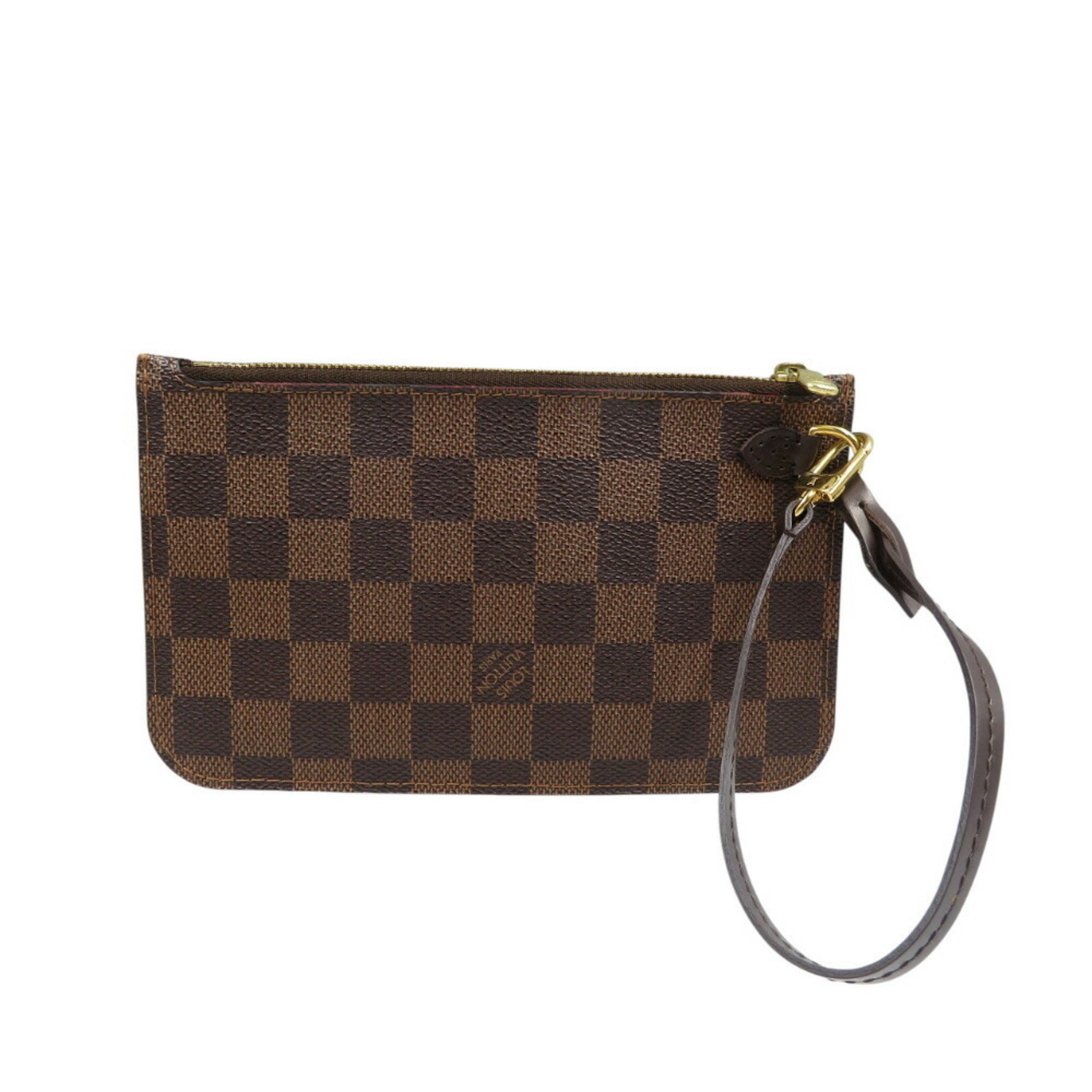 Louis Vuitton Brown Damier Canvas Pouch (Pre-Owned)