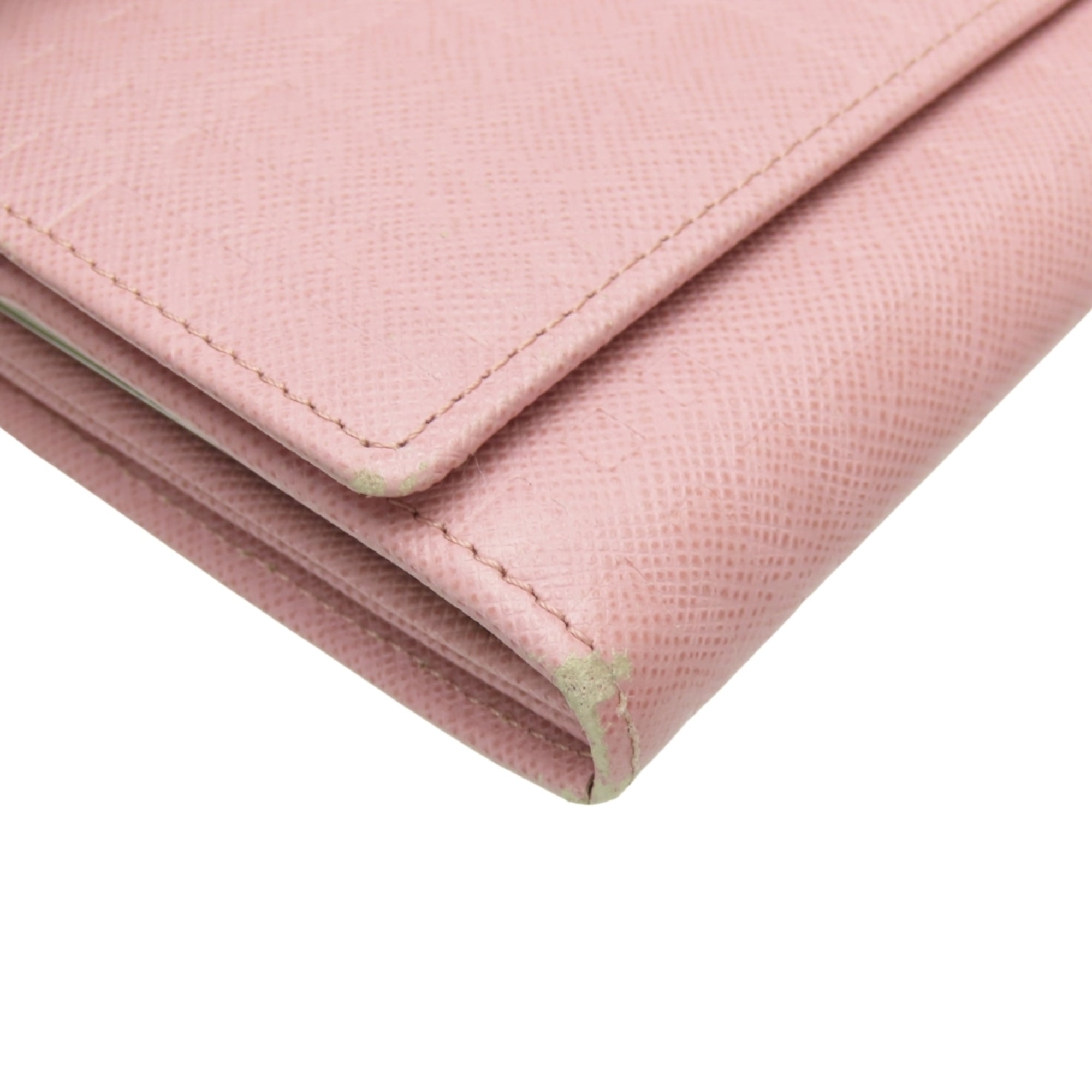 Burberry Pink Leather Coin Purse/Coin Case (Pre-Owned)