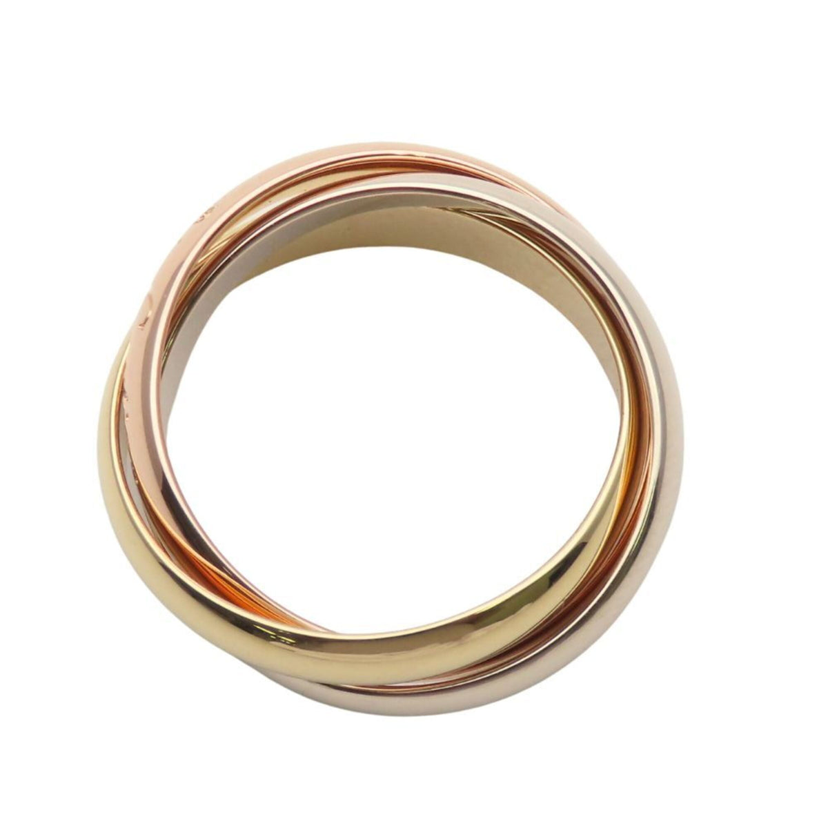 Cartier Gold Silver Pink Gold Yellow Gold (18K) Pink Gold (18K) White Gold (18K) Band Ring (Pre-Owned)