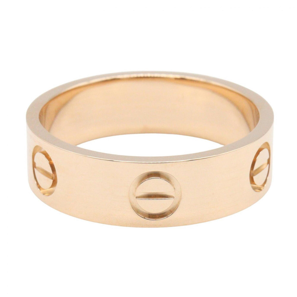 Cartier Gold Pink Gold (18K) Band Ring (Pre-Owned)