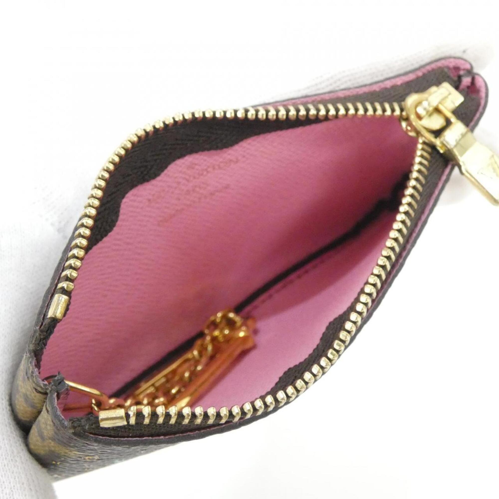 Louis Vuitton Monogram Marron Coated Canvas Coin Purse/Coin Case (Pre-Owned)