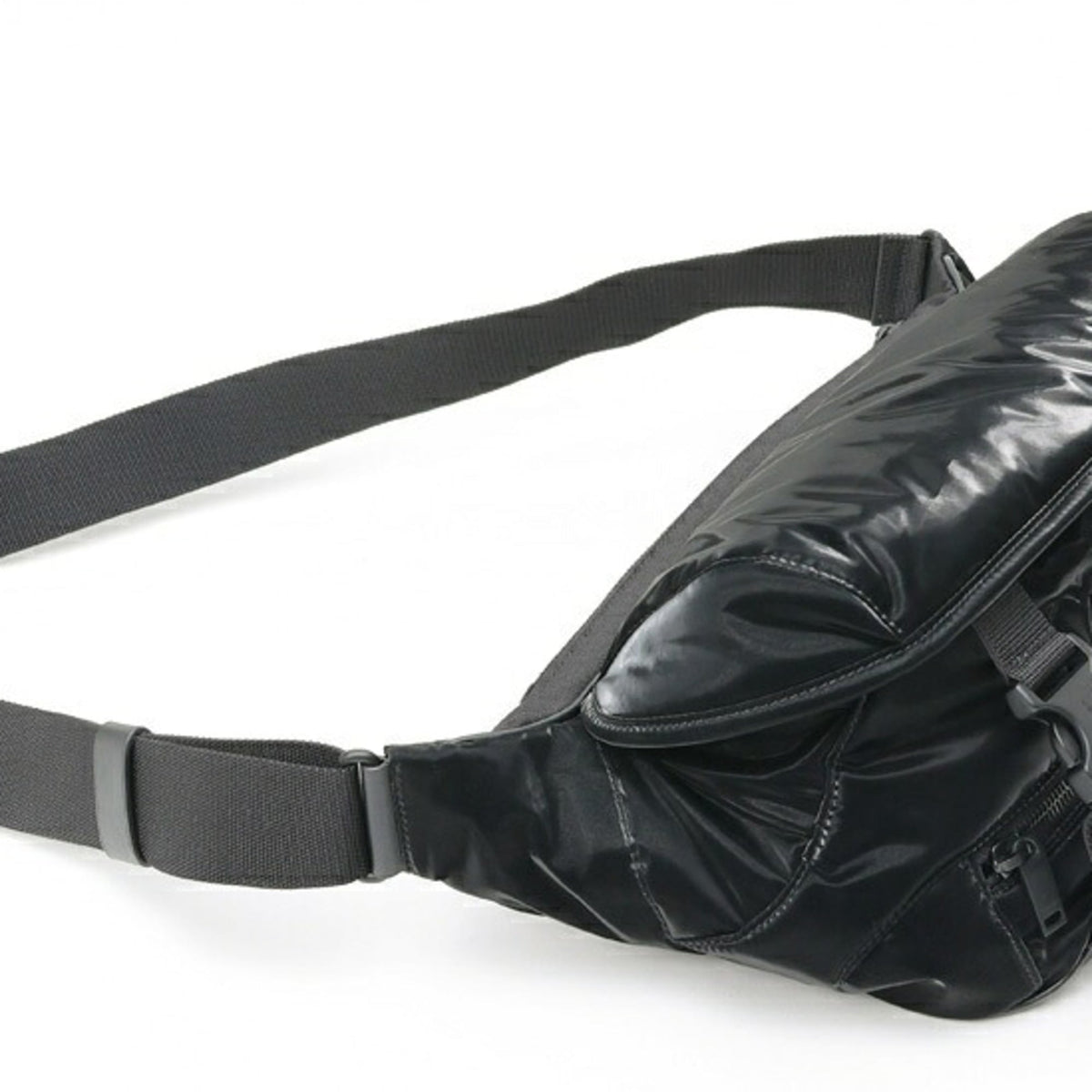 Saint Laurent Black Nylon Sling Bag (Pre-Owned)