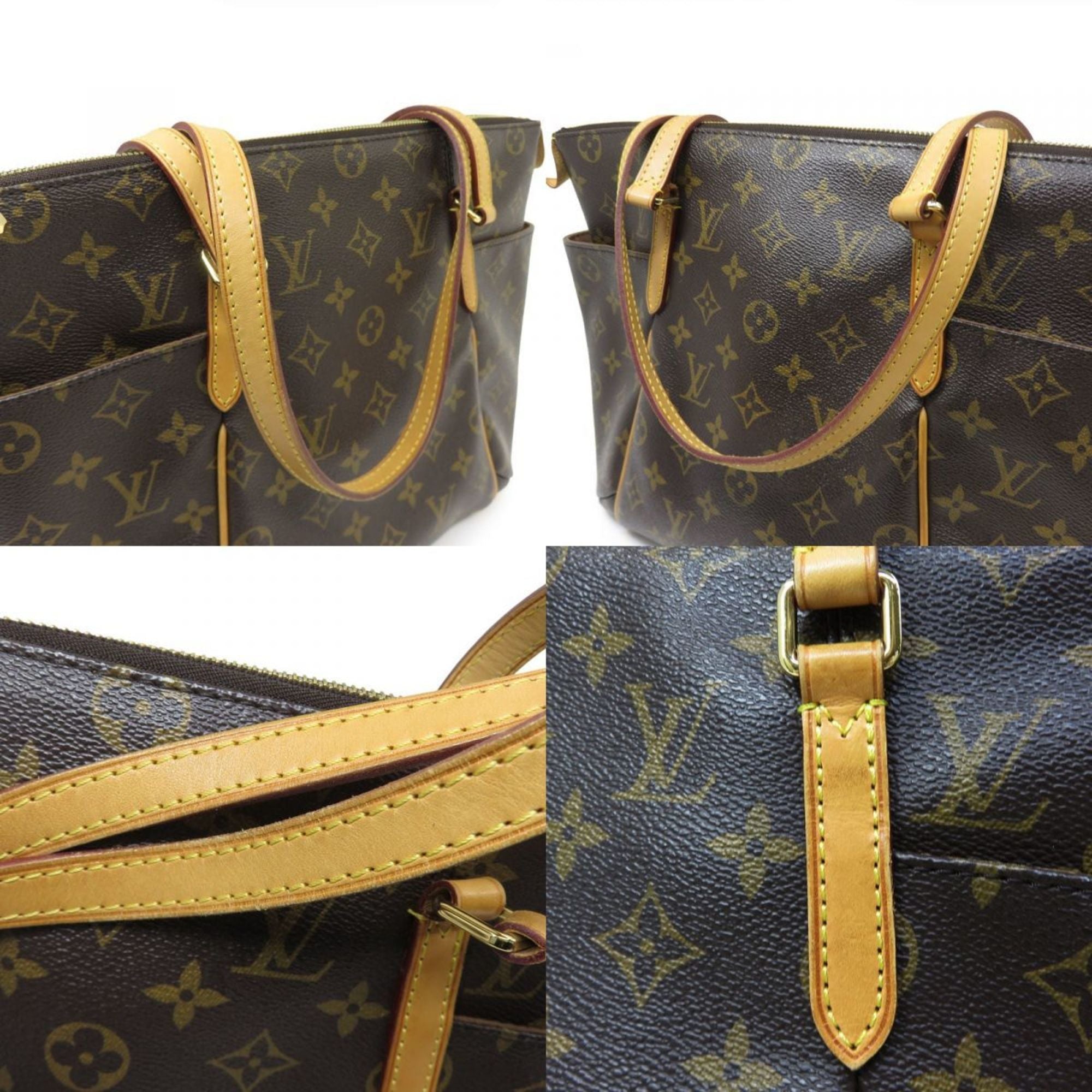 Louis Vuitton Brown Monogram Monogram Shoulder Bag Tote Bag (Pre-Owned)