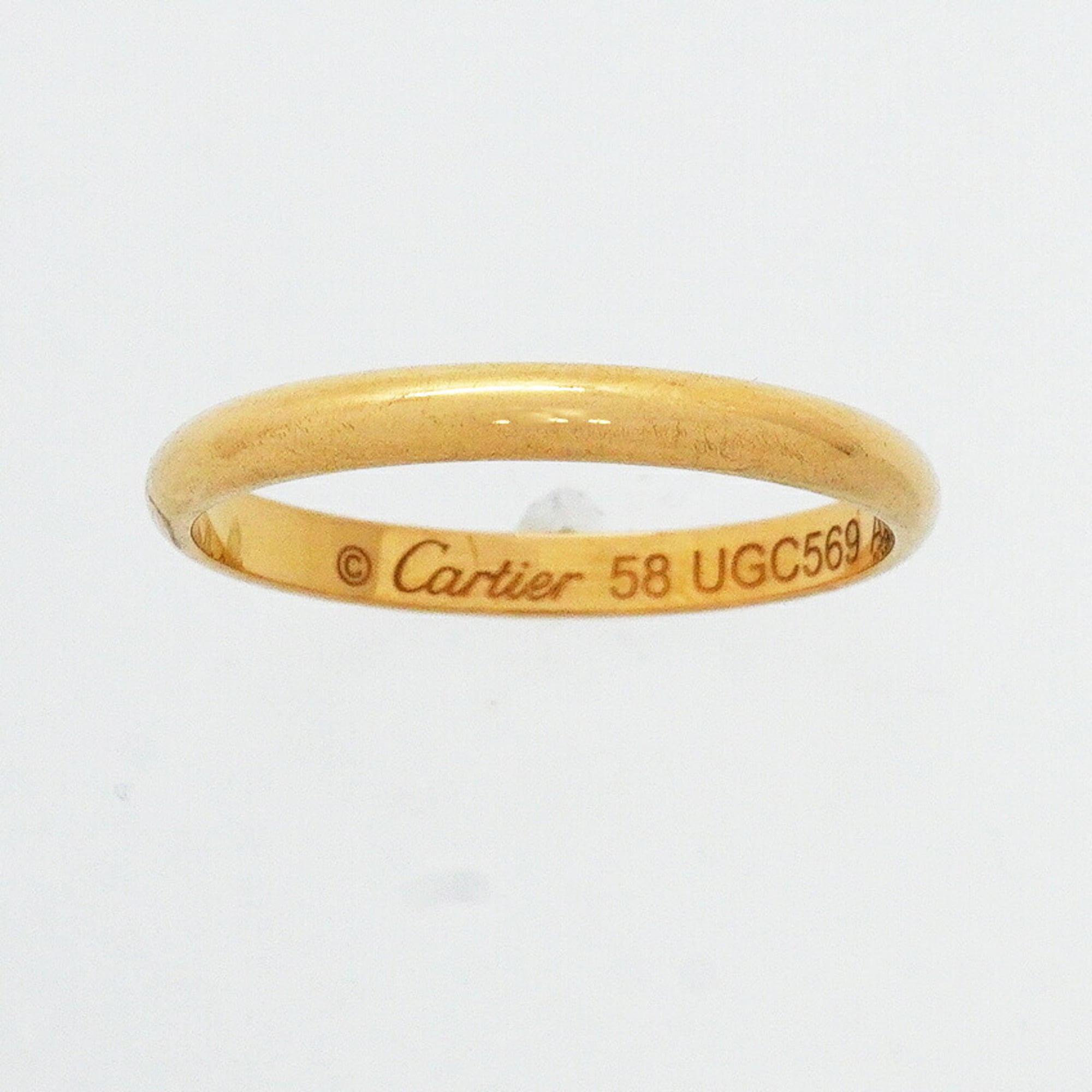 Cartier Yellow Gold (18K) Band Ring (Pre-Owned)