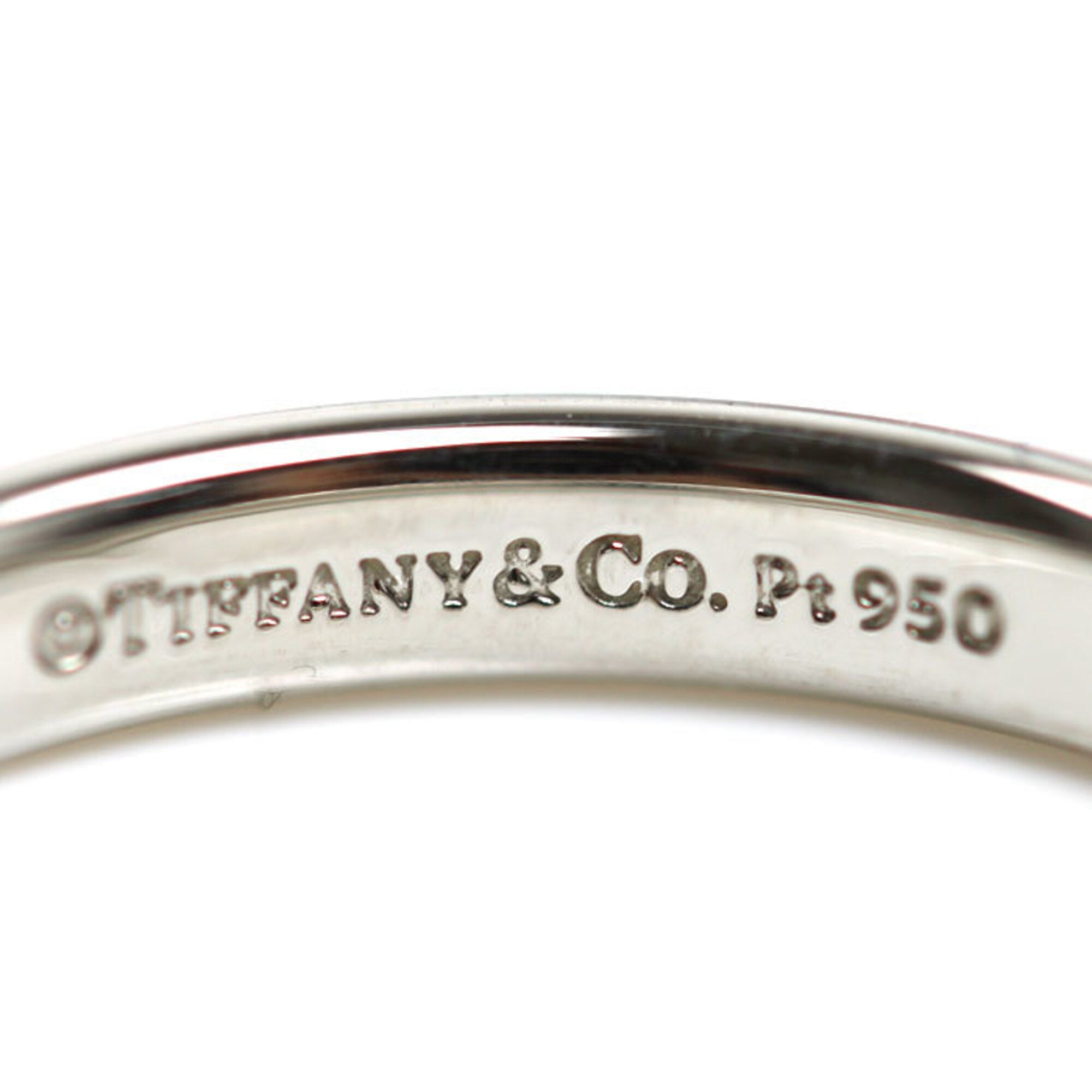 Tiffany Platinum 950 Band Ring (Pre-Owned)