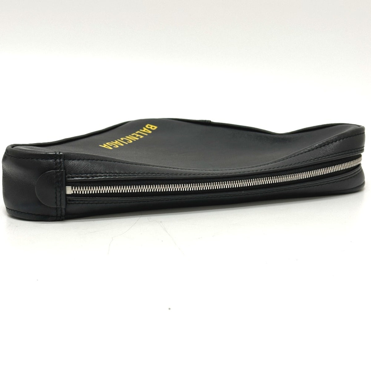 Balenciaga Black Leather Pouch (Pre-Owned)