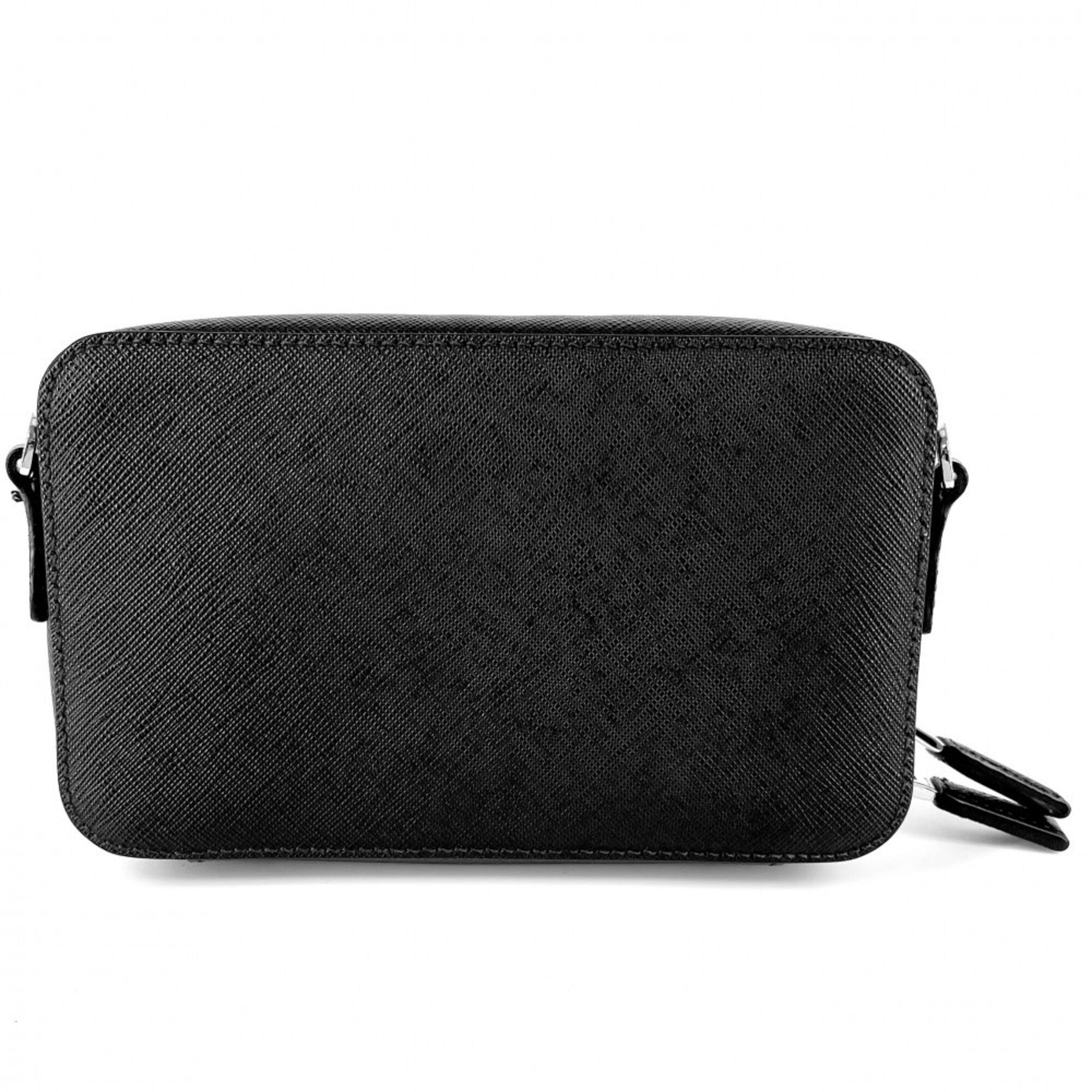 Prada Black Leather Shoulder Bag (Pre-Owned)