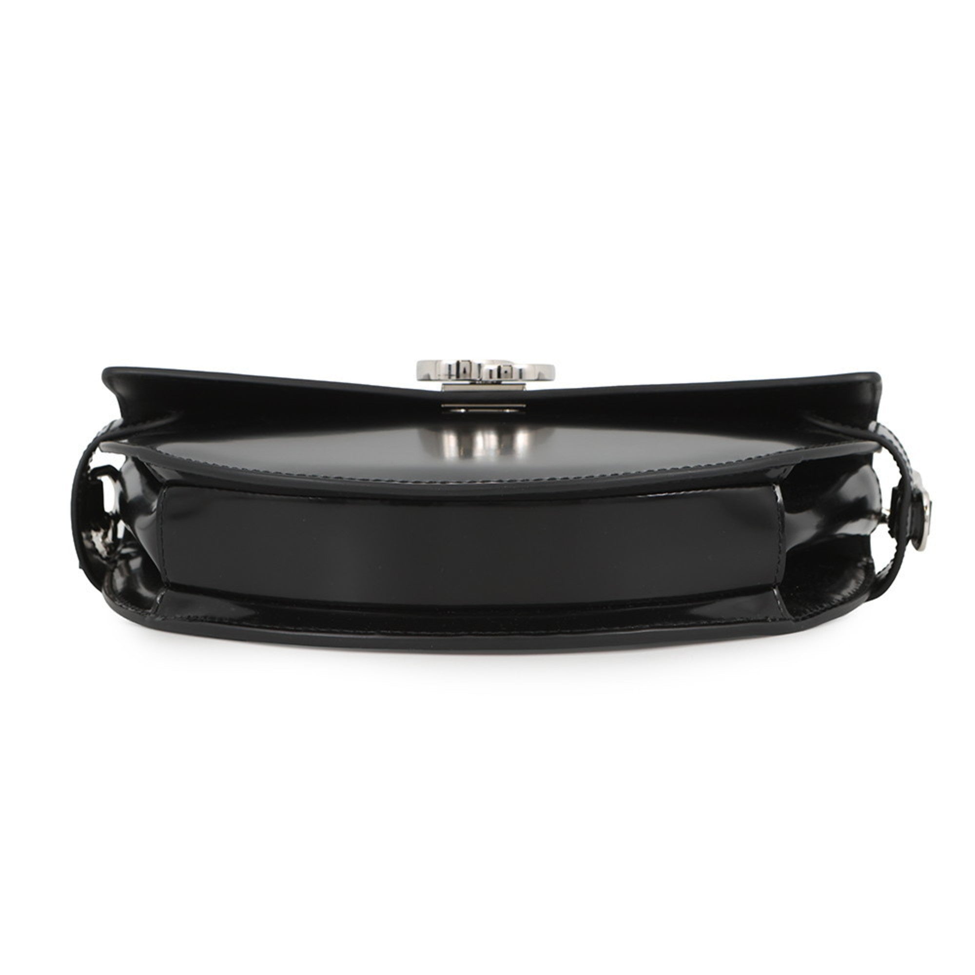 Gucci Black Leather Handbag Shoulder Bag (Pre-Owned)