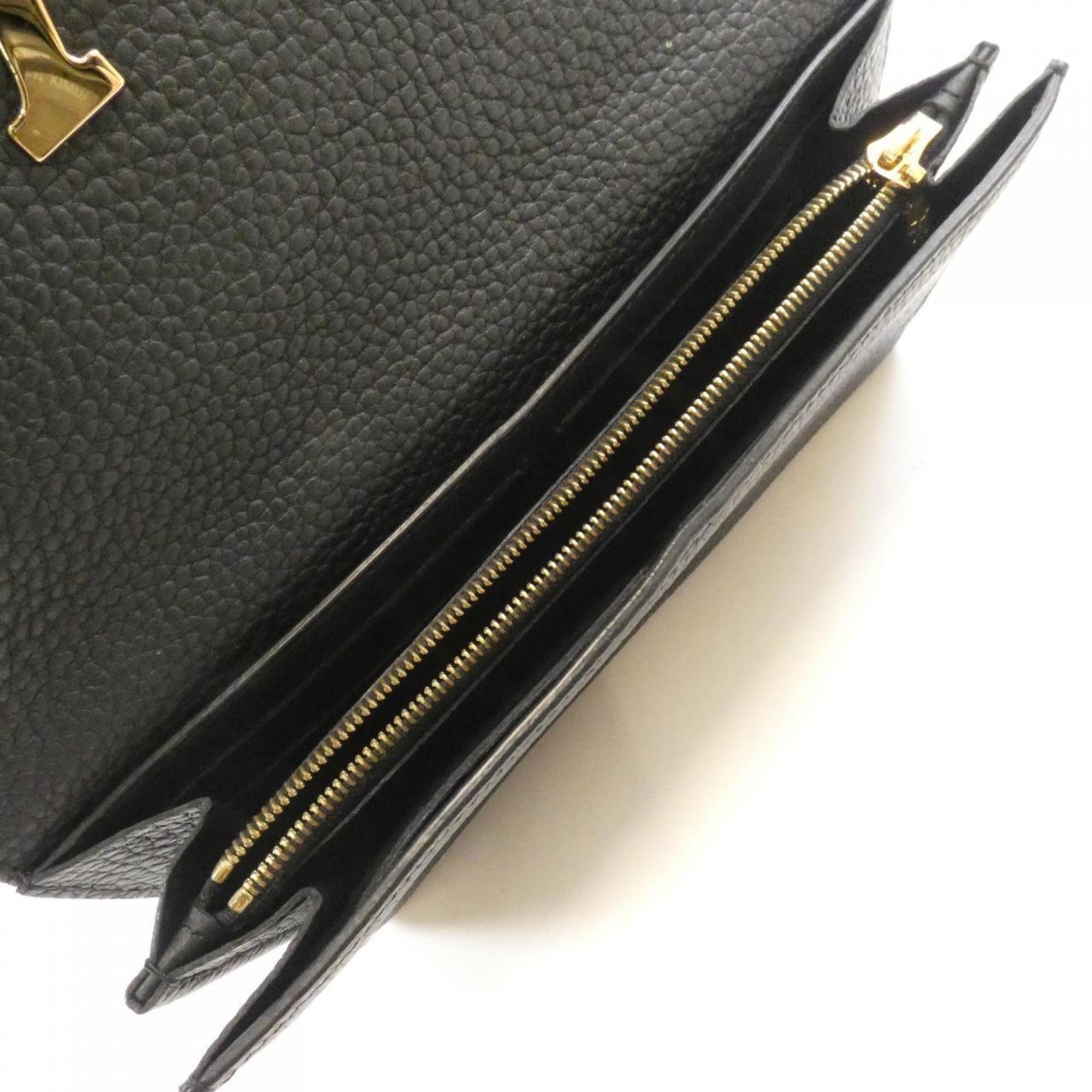 Louis Vuitton Black Long Wallet (Bi-Fold) (Pre-Owned)