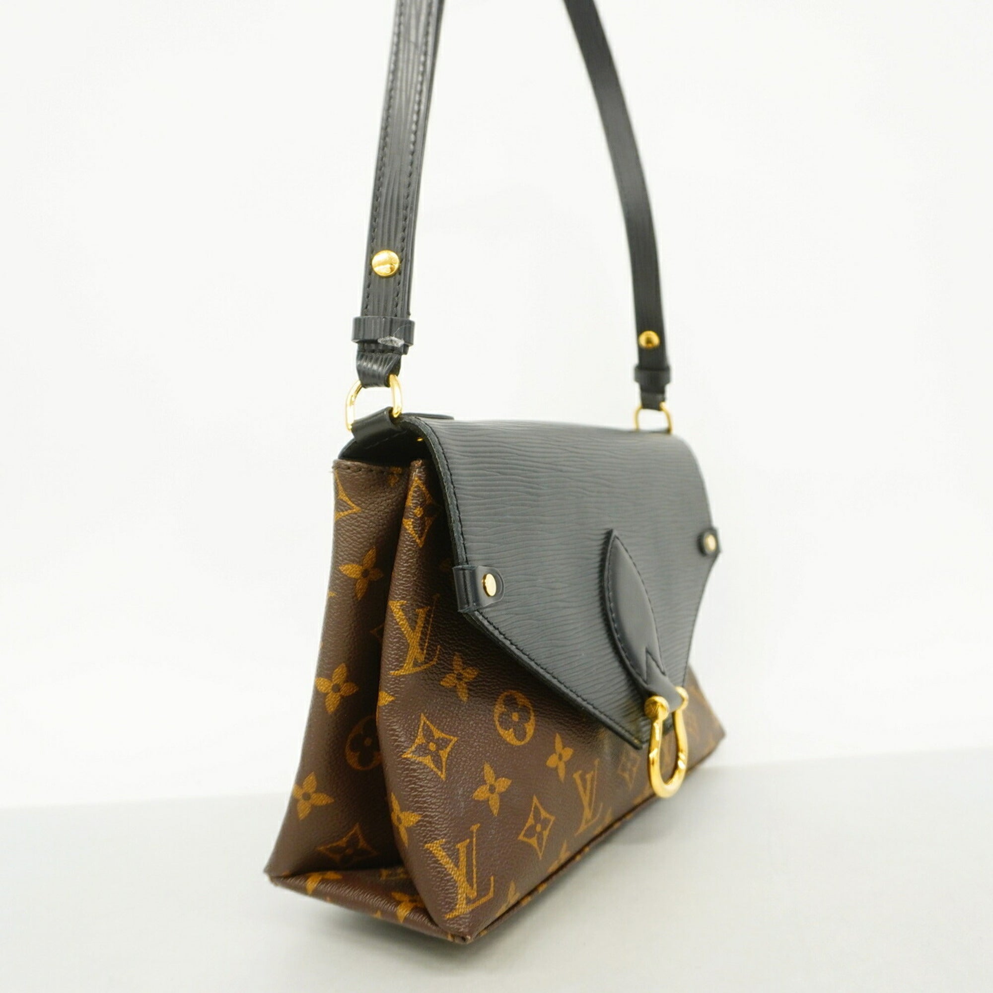 Louis Vuitton Brown Noir Shoulder Bag (Pre-Owned)