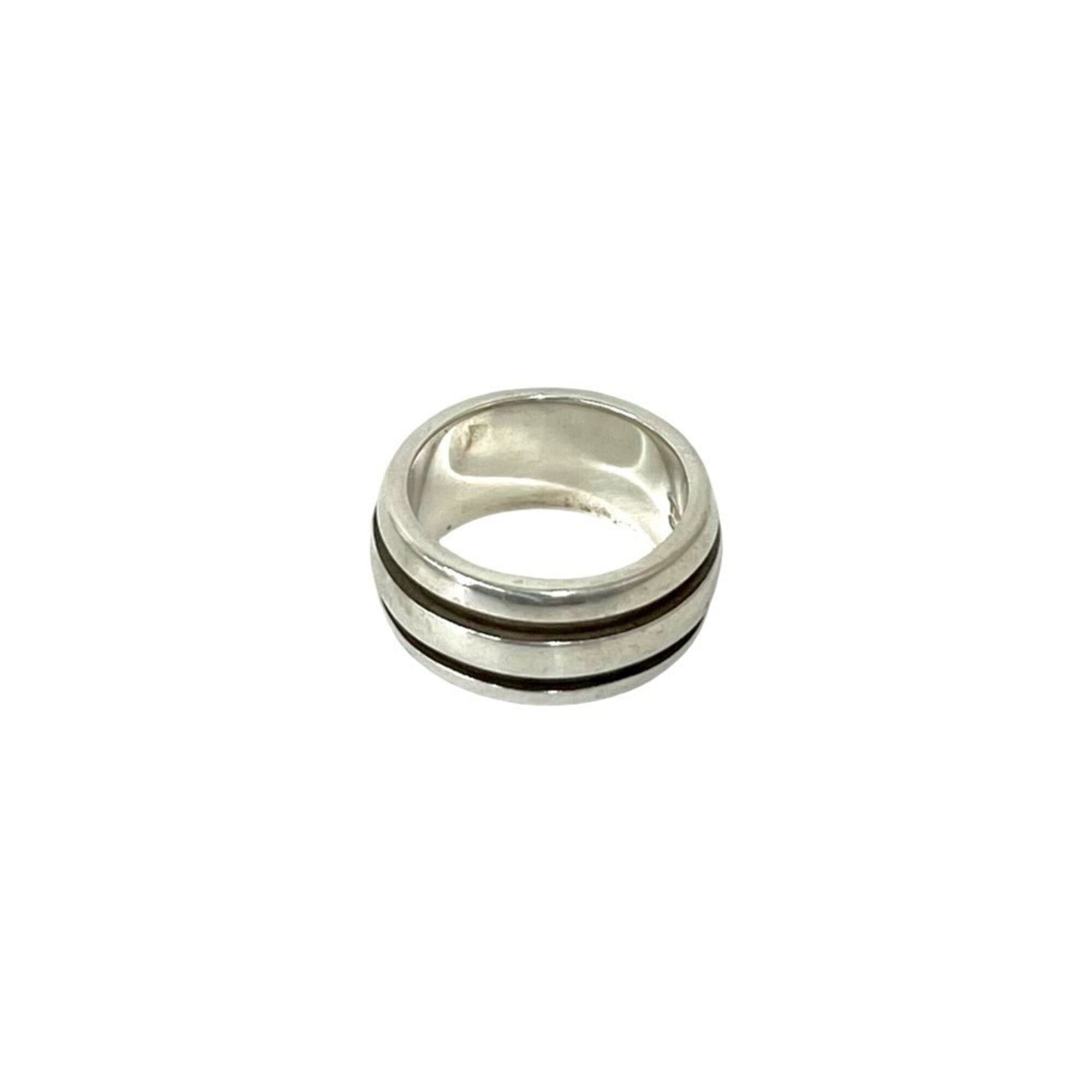 Tiffany Silver Silver 925 Band Ring (Pre-Owned)