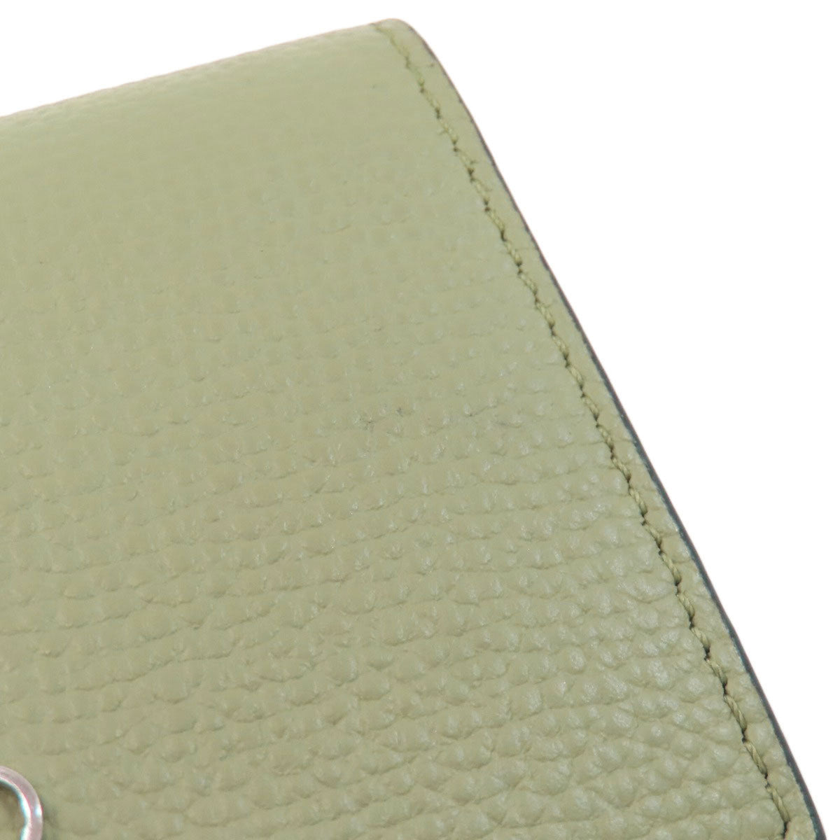 Loewe Green Leather Wallet (Bi-Fold) (Pre-Owned)