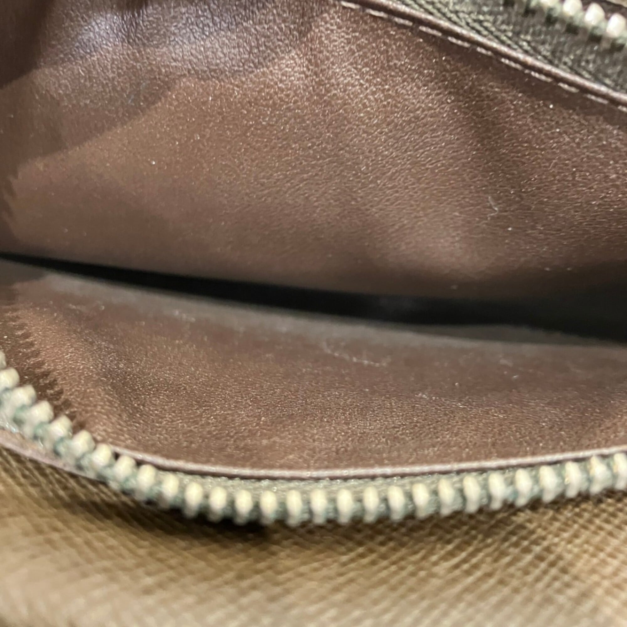 Louis Vuitton Brown Leather Wallet (Bi-Fold) (Pre-Owned)