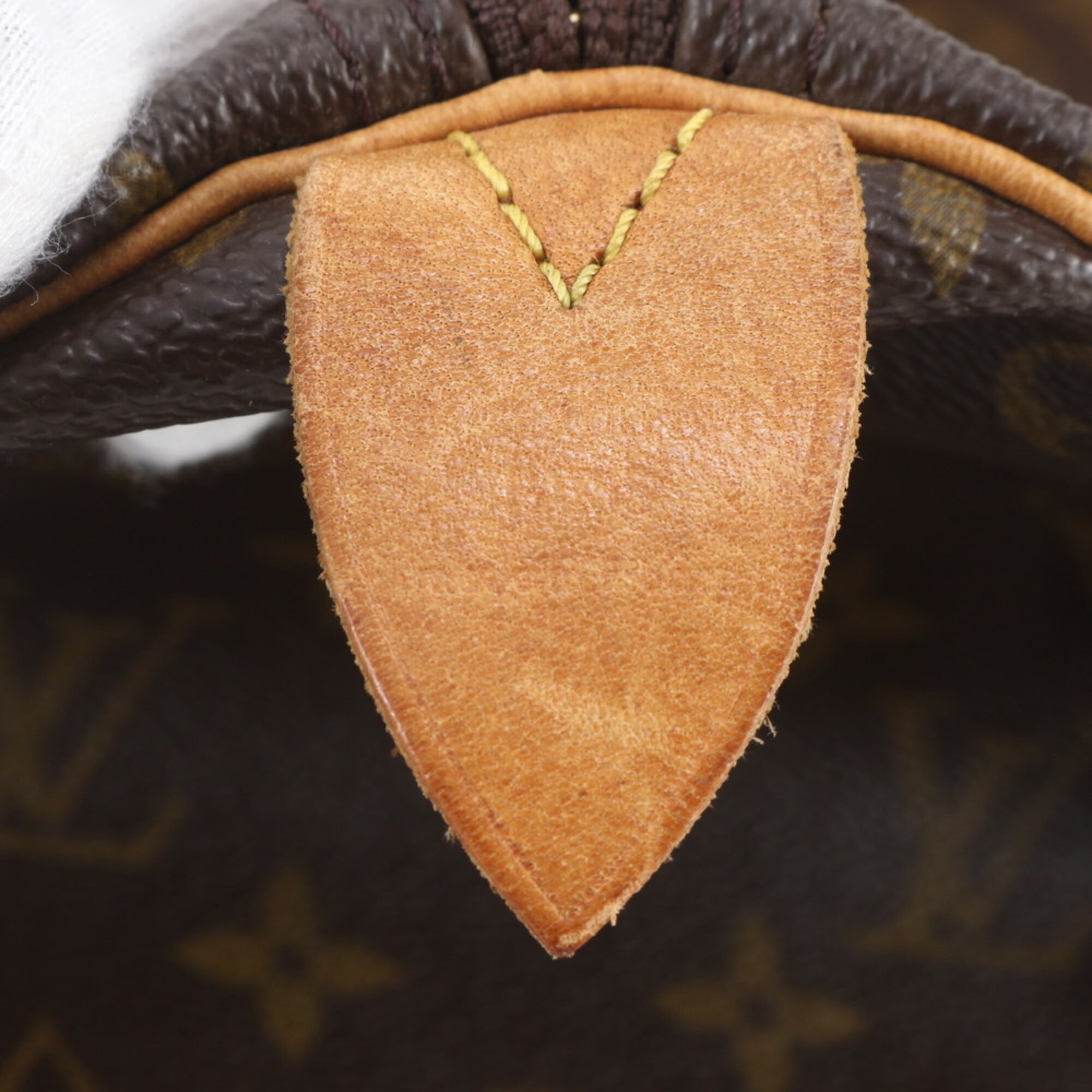Louis Vuitton Brown Leather Coated Canvas Boston Bag Tote Bag (Pre-Owned)