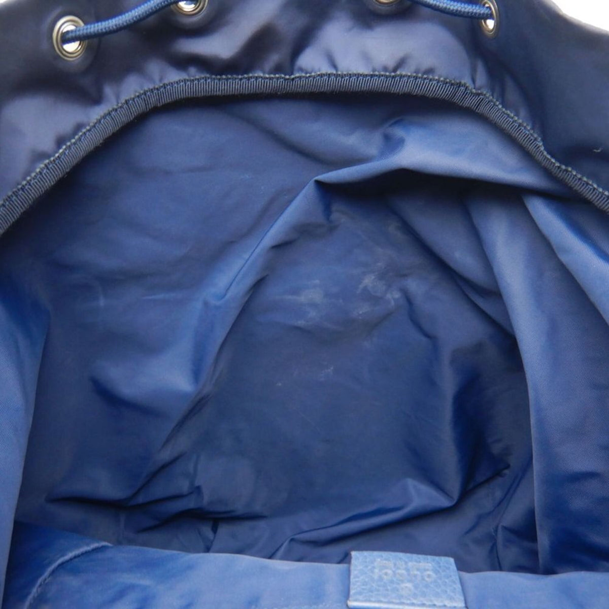 Gucci Navy Nylon Backpack (Pre-Owned)