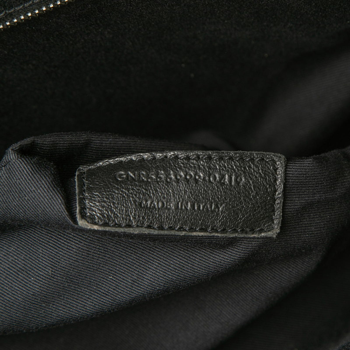 Saint Laurent Black Leather Handbag Shoulder Bag (Pre-Owned)
