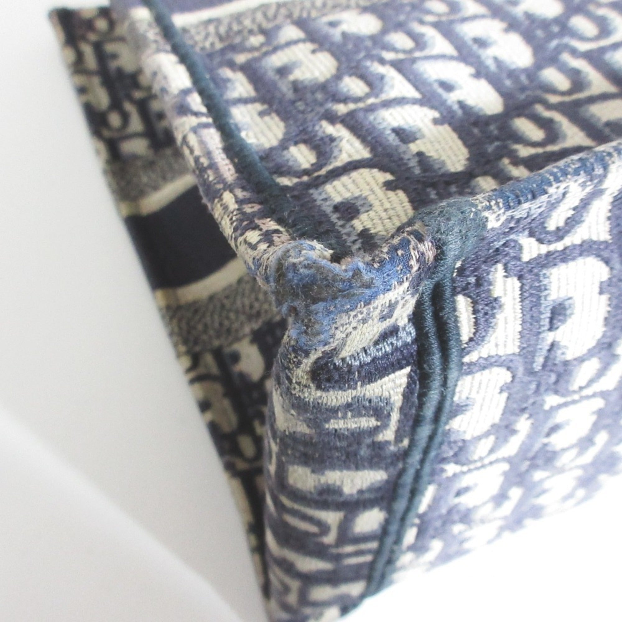 Christian Dior Navy Handbag Tote Bag (Pre-Owned)