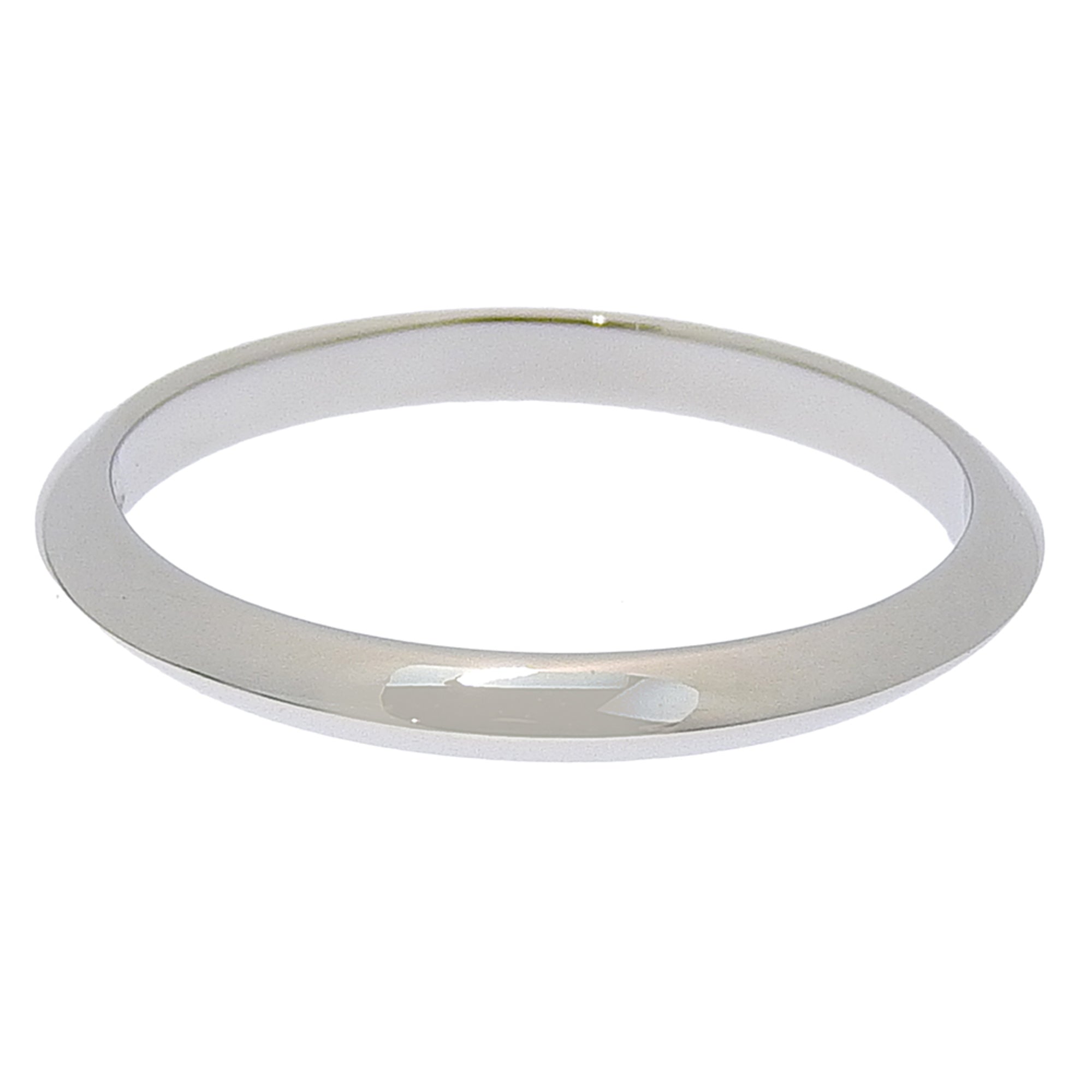 Tiffany Platinum 950 Band Ring (Pre-Owned)