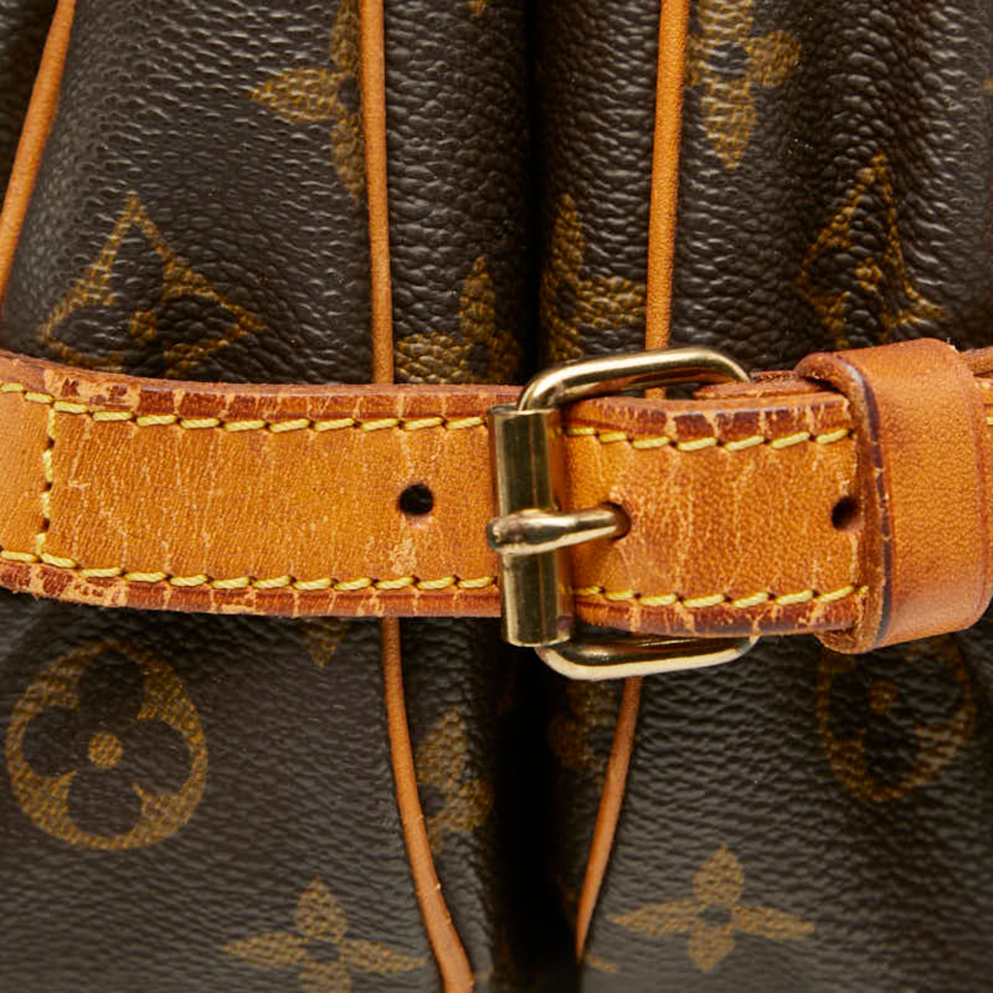 Louis Vuitton Brown Pvc Leather Shoulder Bag (Pre-Owned)