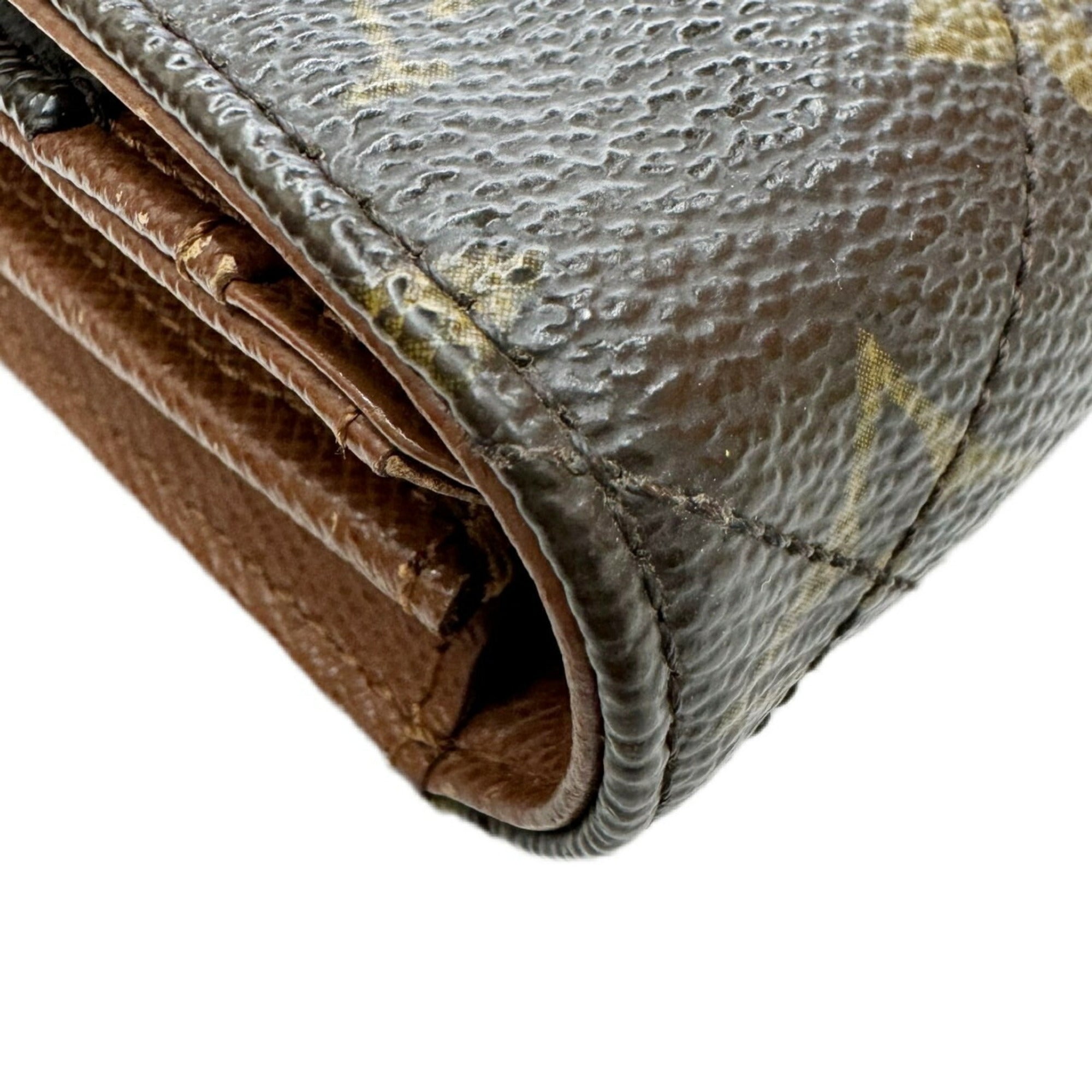Louis Vuitton Brown Monogram Wallet (Bi-Fold) (Pre-Owned)