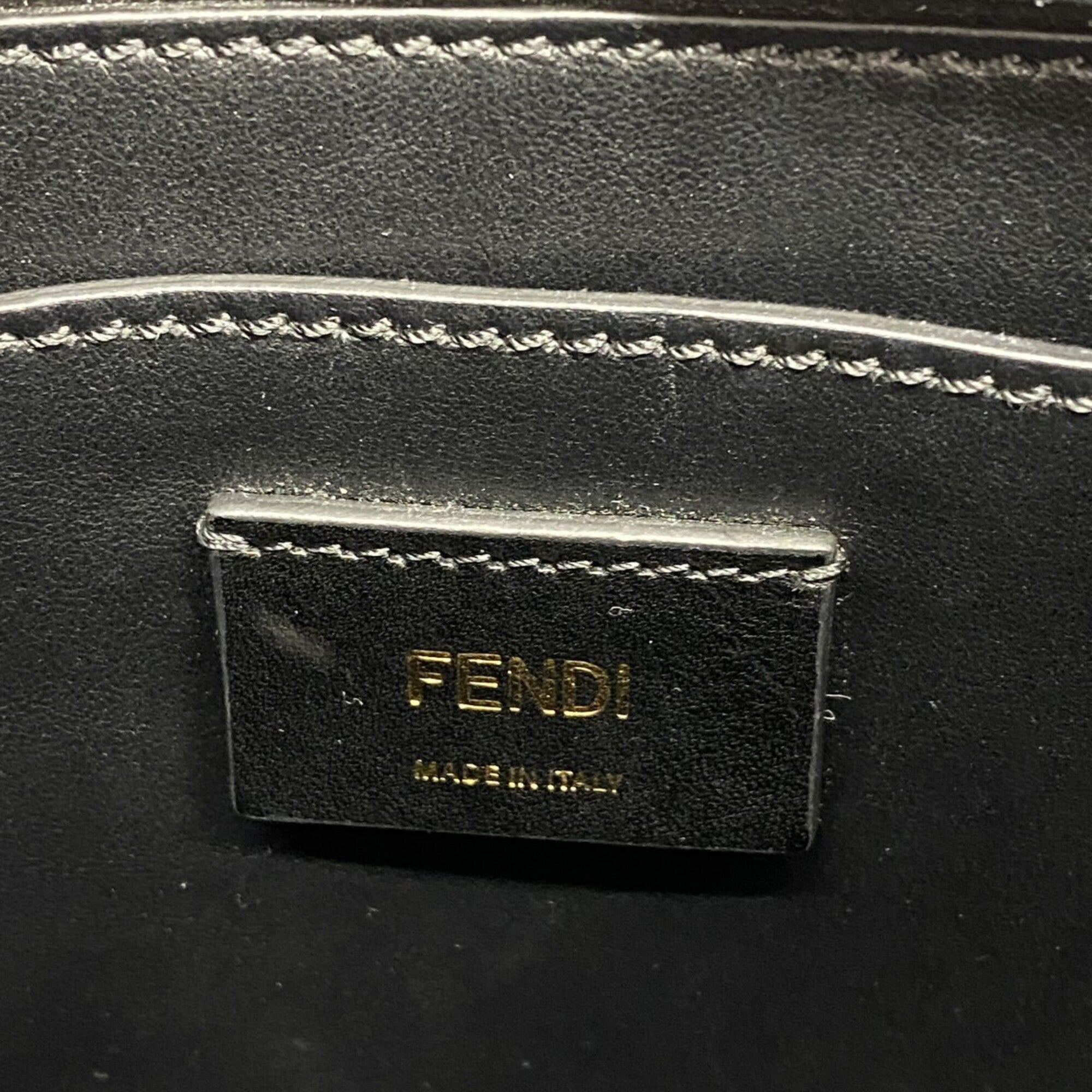 Fendi Yellow Leather Handbag (Pre-Owned)