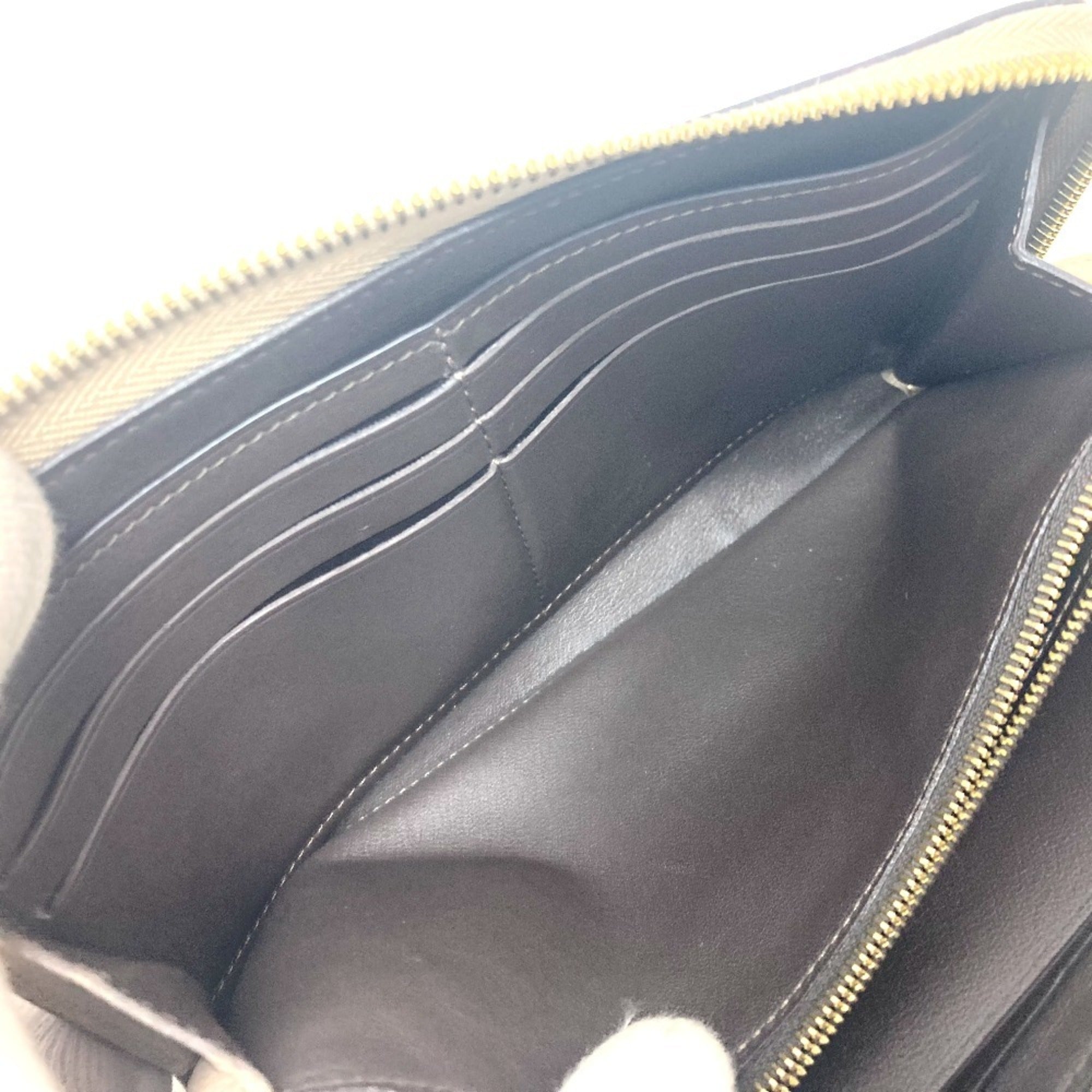 Louis Vuitton Galle Leather Long Wallet (Bi-Fold) (Pre-Owned)