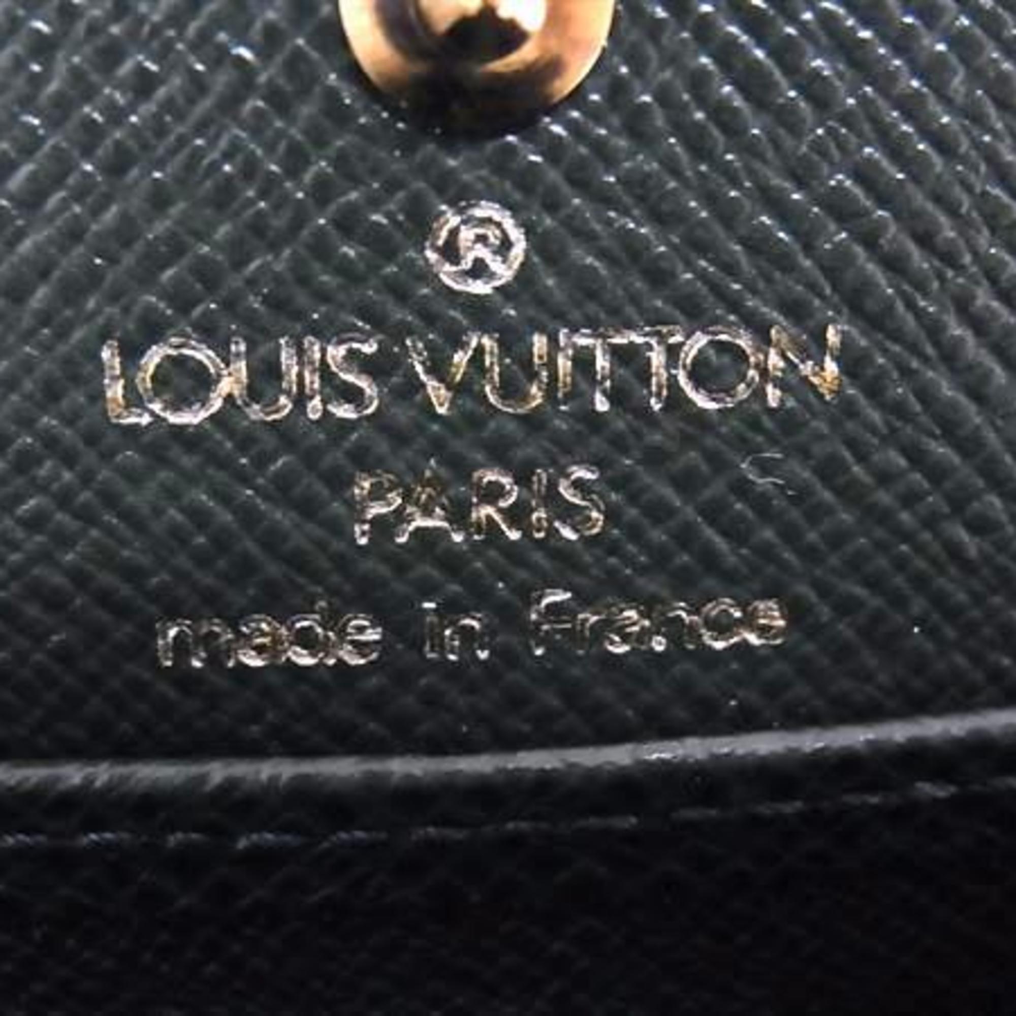 Louis Vuitton Episea Green Taiga Leather Coin Purse/Coin Case (Pre-Owned)