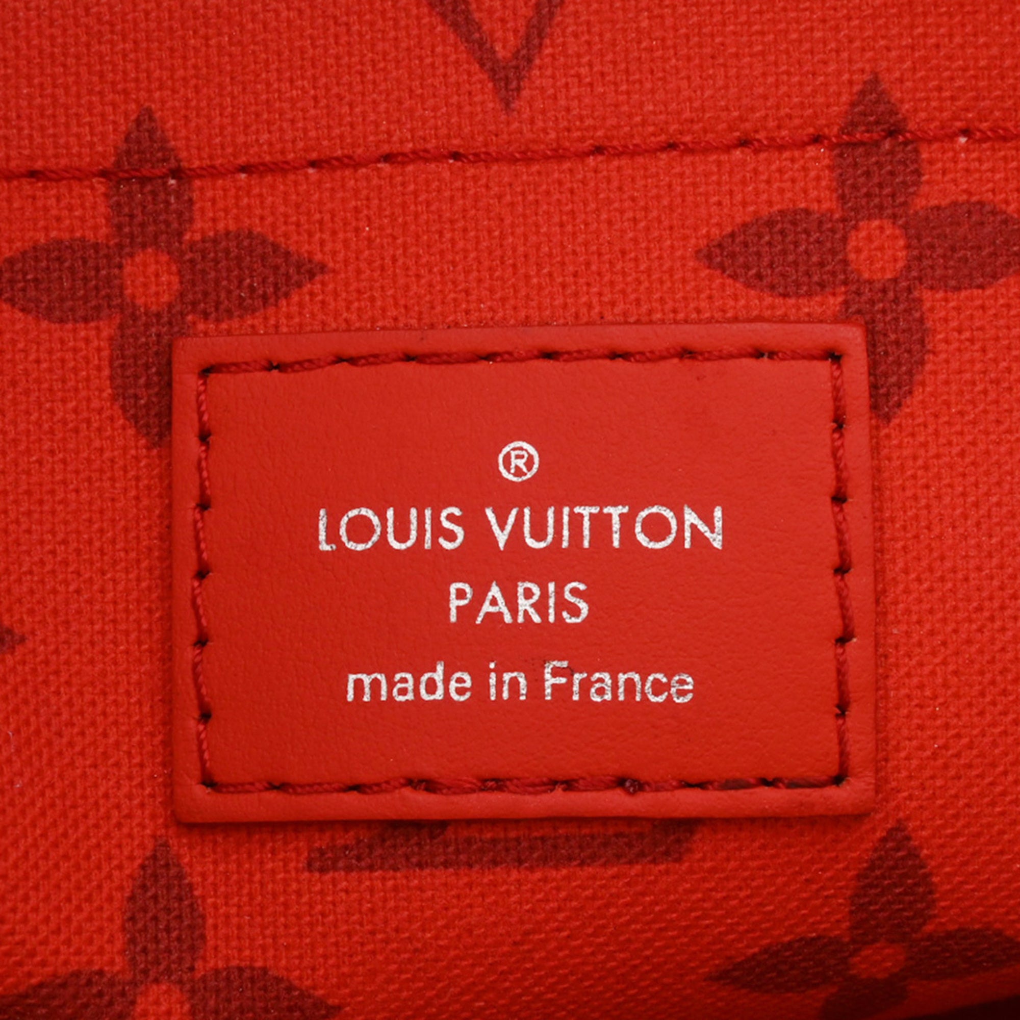 Louis Vuitton Khaki Monogram Handbag (Pre-Owned)