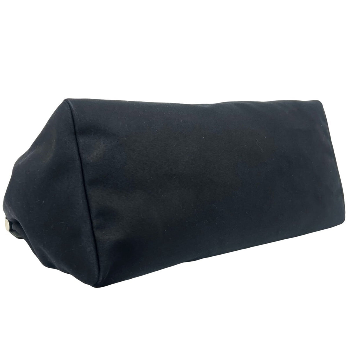 Hermes Black Toile Officier Leather Boston Bag (Pre-Owned)