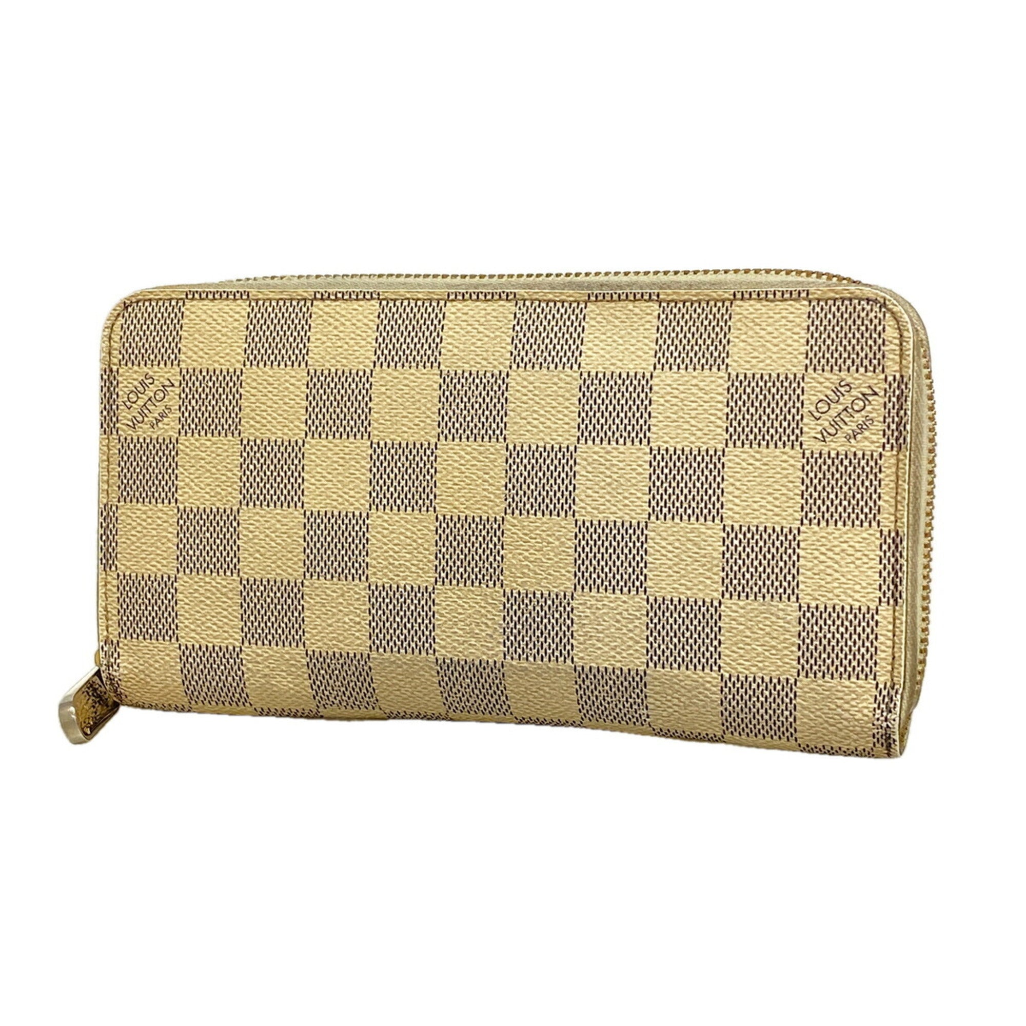 Louis Vuitton White Long Wallet (Bi-Fold) (Pre-Owned)