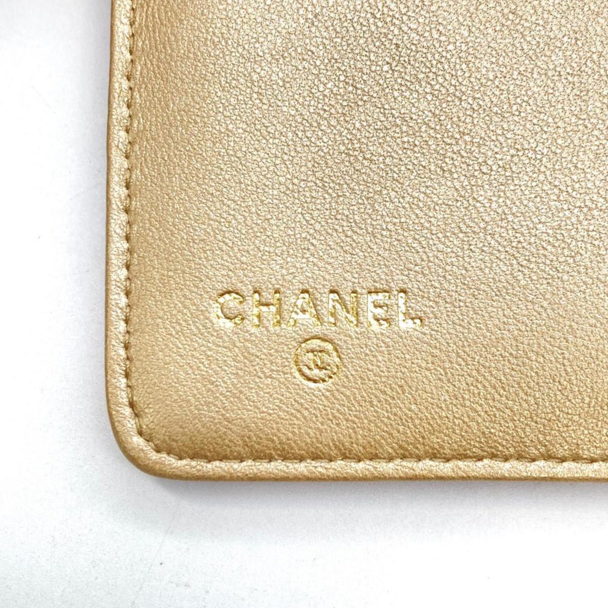 Chanel Black Pink Wallet (Bi-Fold) (Pre-Owned)