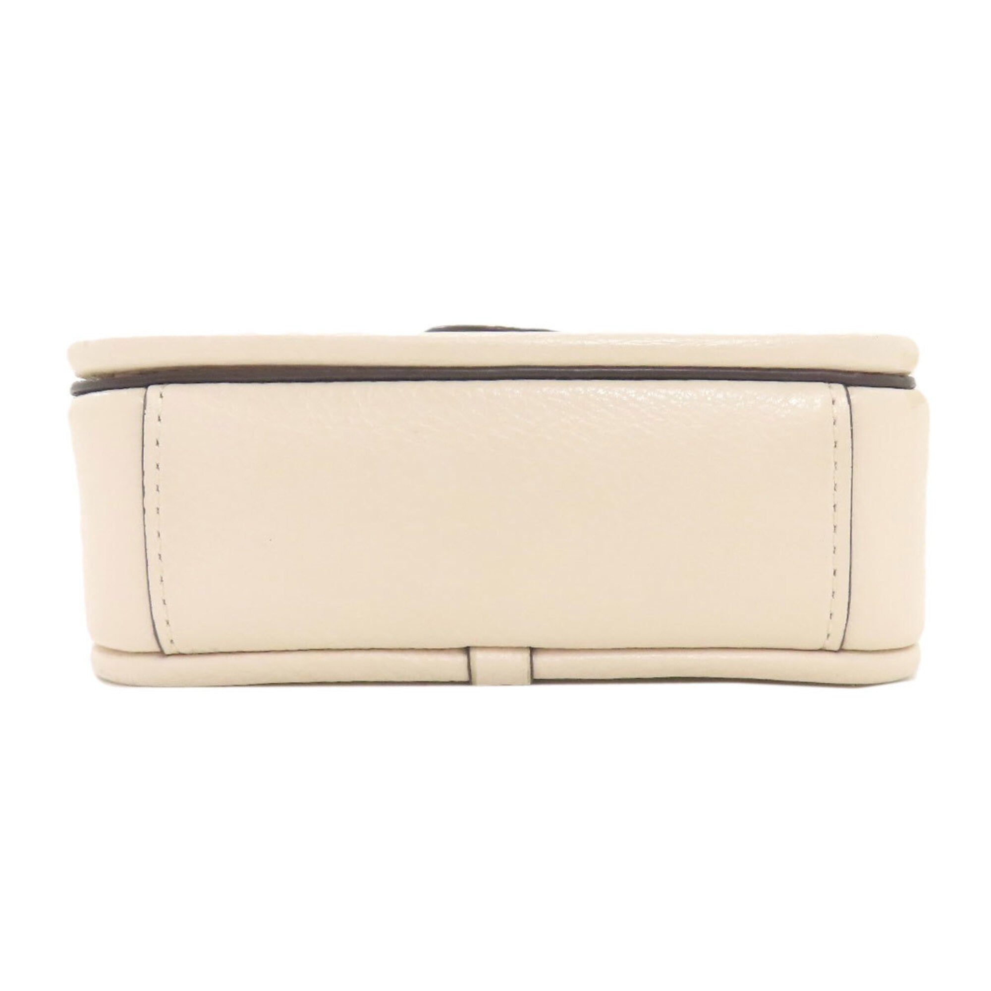 Coach Beige Canvas Shoulder Bag (Pre-Owned)