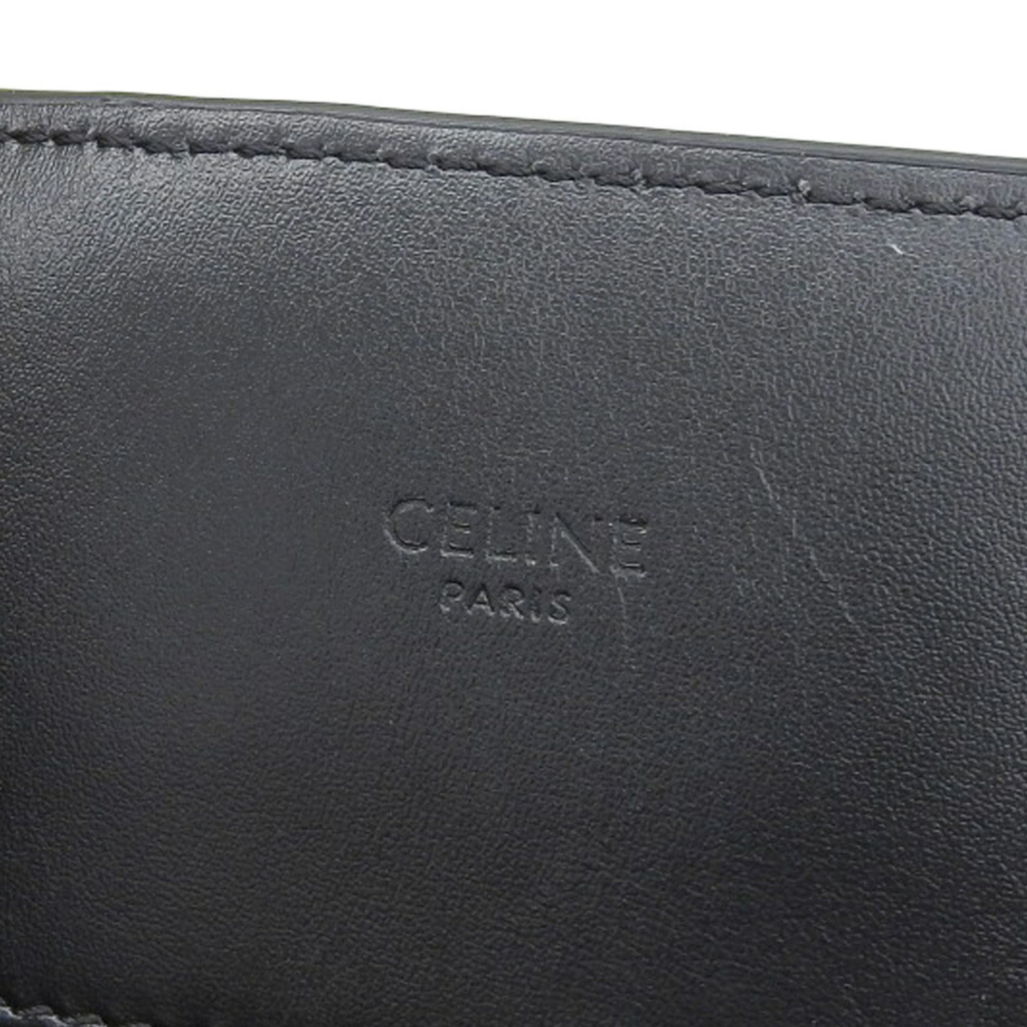 Celine Black Pvc Leather Handbag (Pre-Owned)