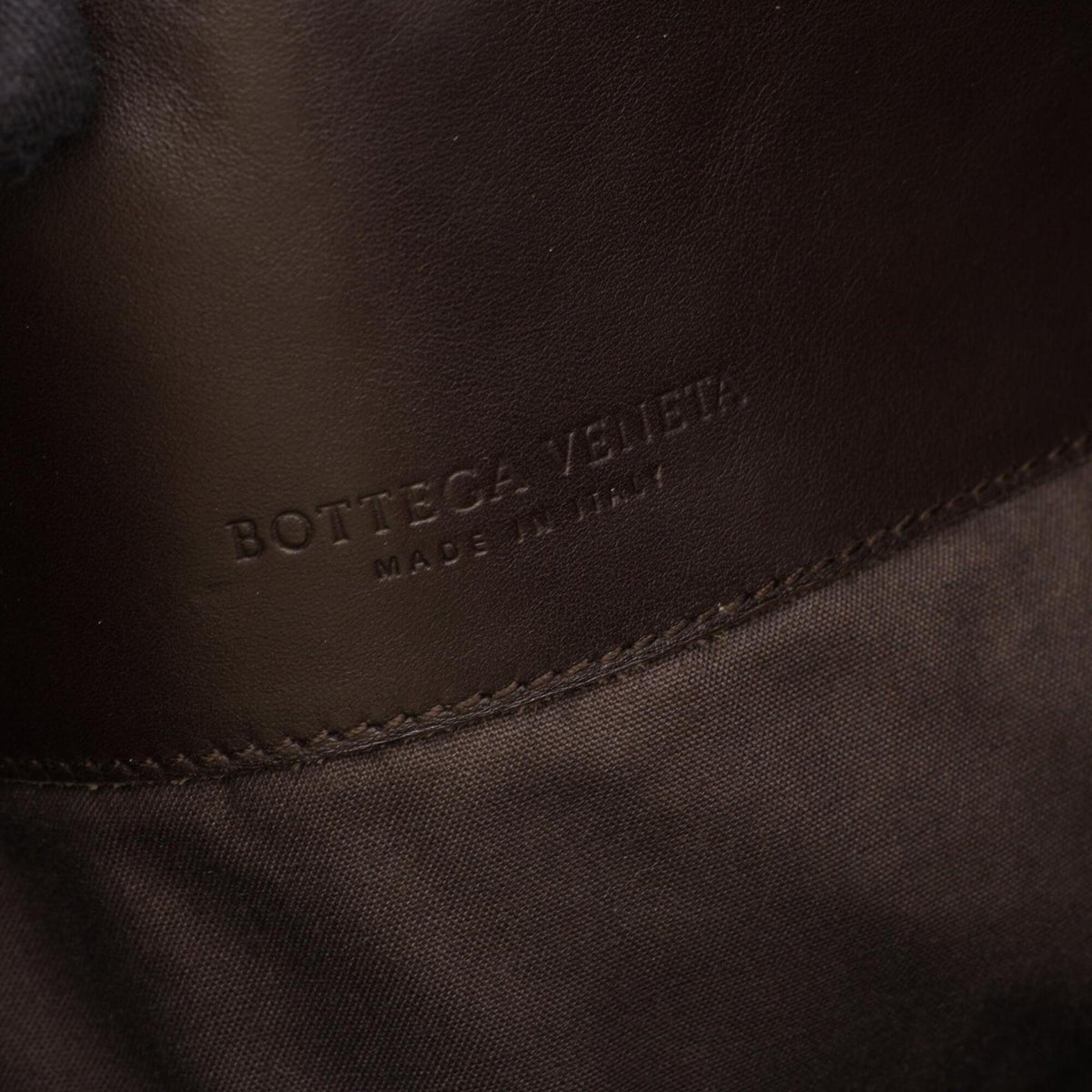 Bottega Veneta Brown Intrecciato Handbag Shoulder Bag (Pre-Owned)