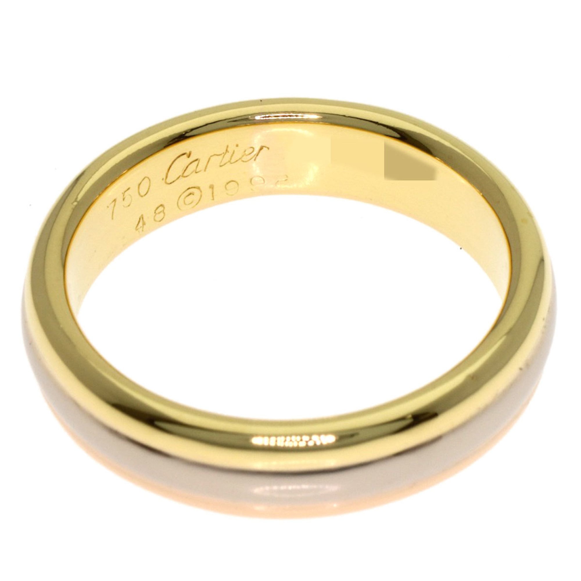 Cartier Gold Yellow Gold (18K) Band Ring (Pre-Owned)