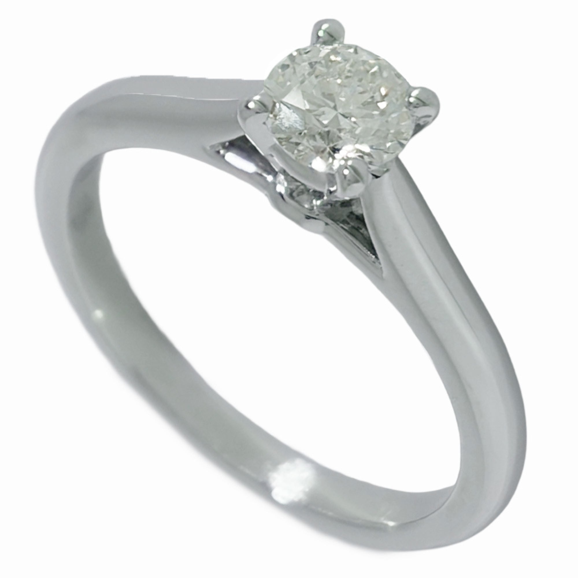 Cartier Silver Platinum 950 Anniversary Ring (Pre-Owned)