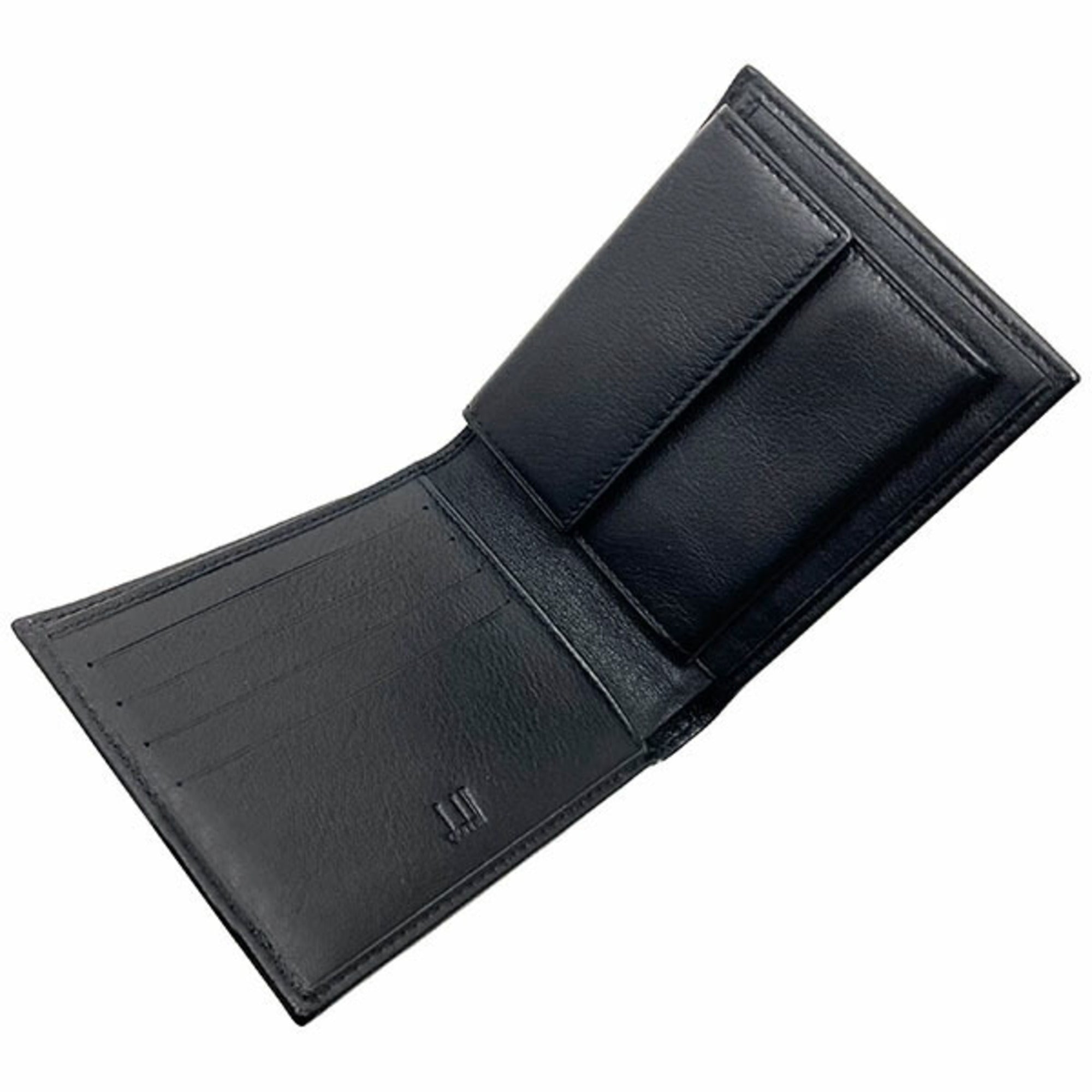 Dunhill Black Leather Wallet (Bi-Fold) (Pre-Owned)