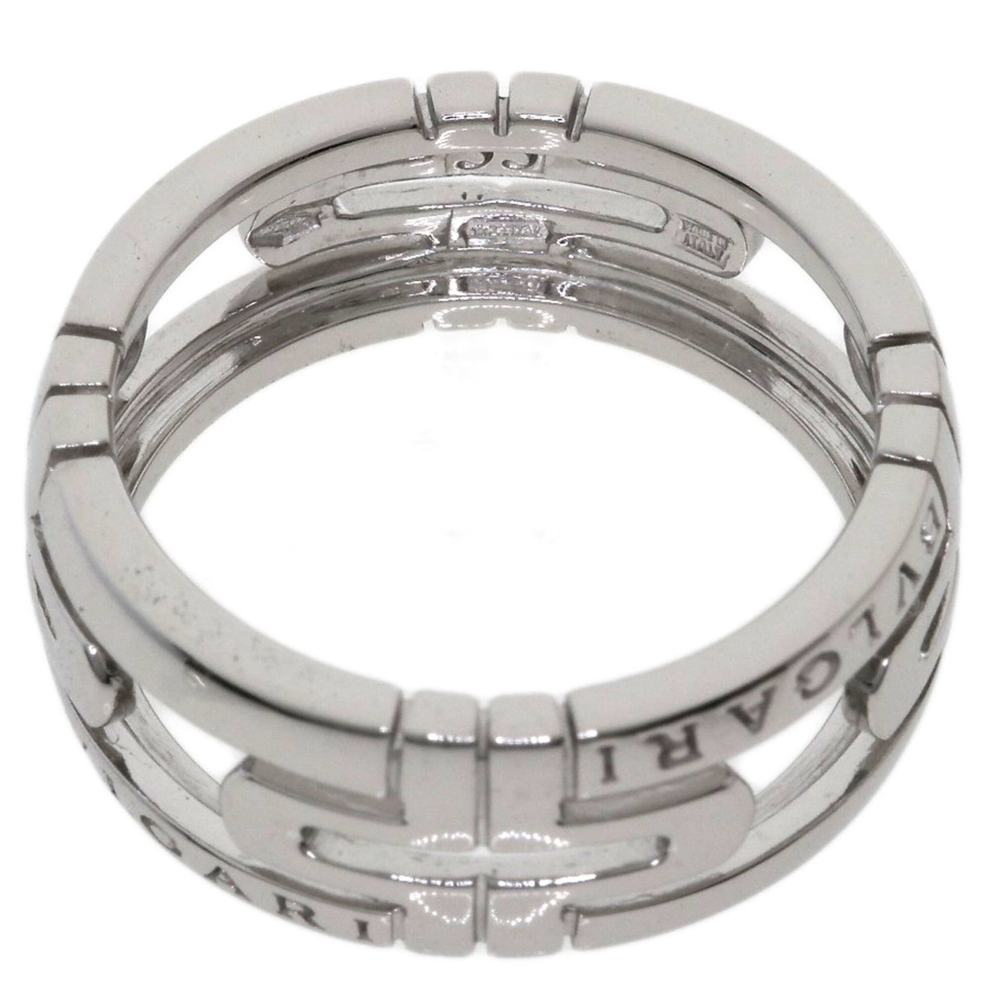 Bvlgari White Gold (18K) Band Ring (Pre-Owned)