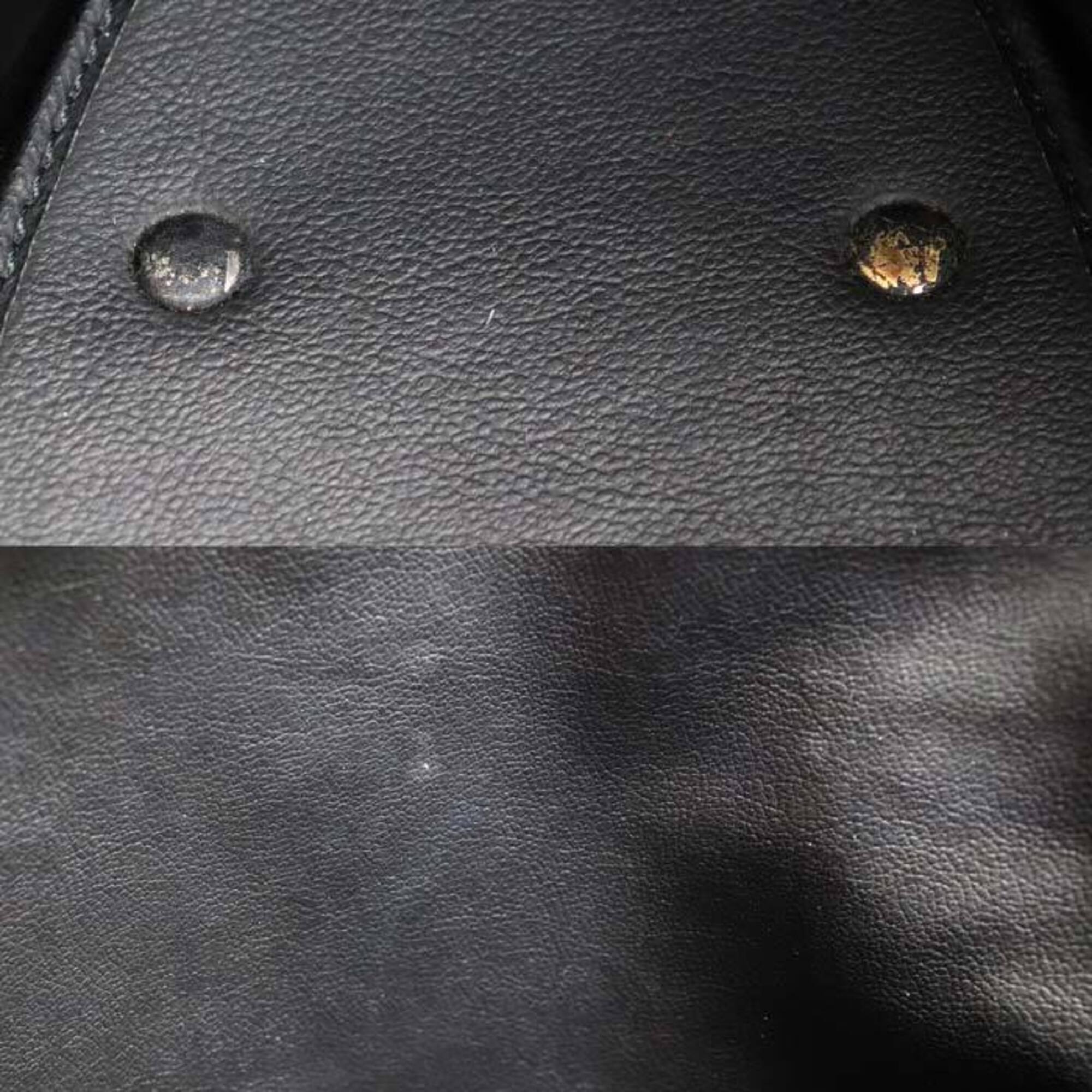 Saint Laurent Red Color Leather Tote Bag (Pre-Owned)