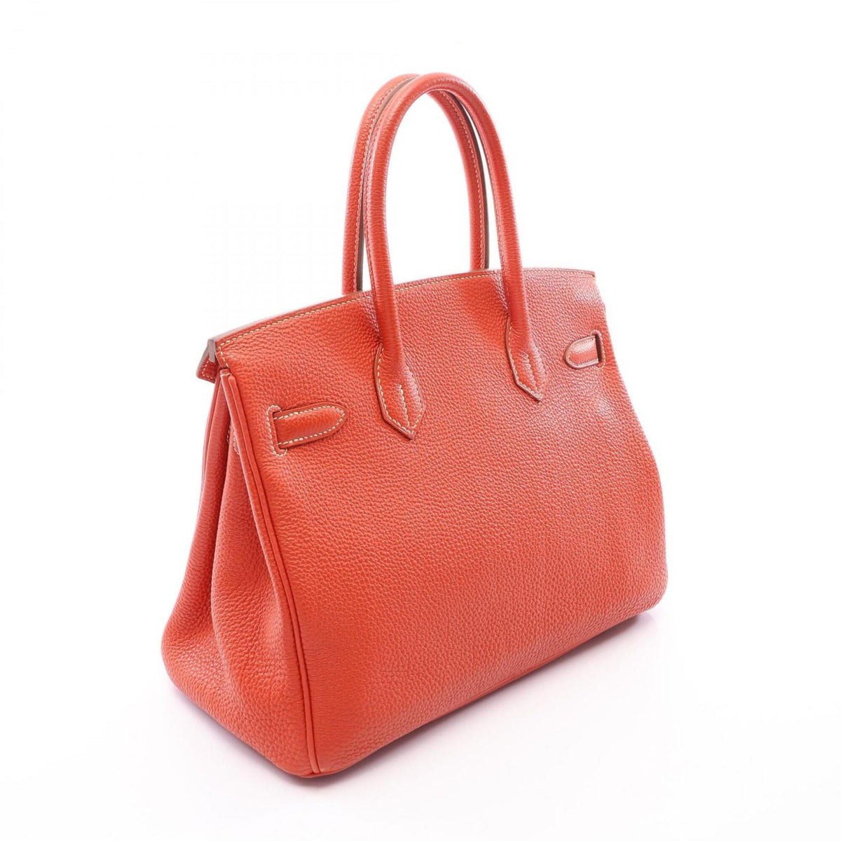 Hermes Red Color Sanguine Togo Leather Handbag (Pre-Owned)