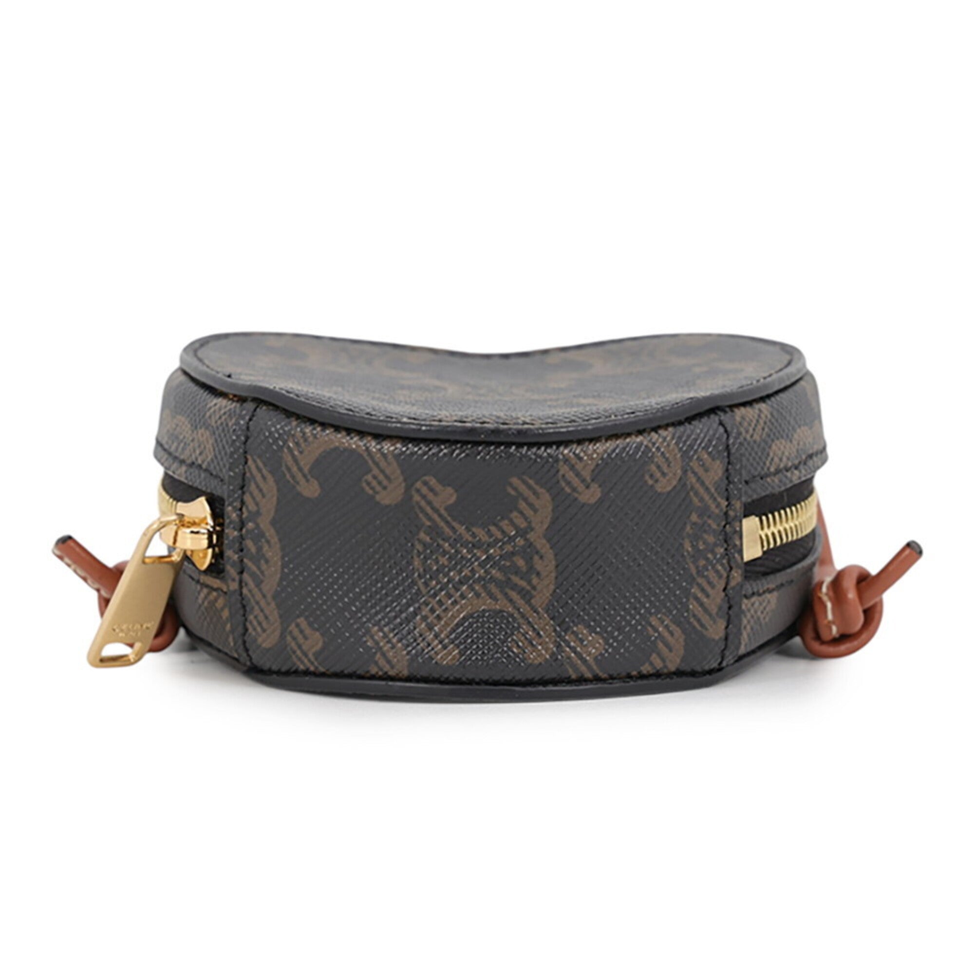Celine Gold Pvc Leather Pochette Pouch (Pre-Owned)