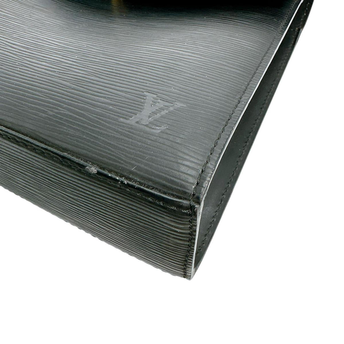 Louis Vuitton Black Epi Leather Handbag (Pre-Owned)