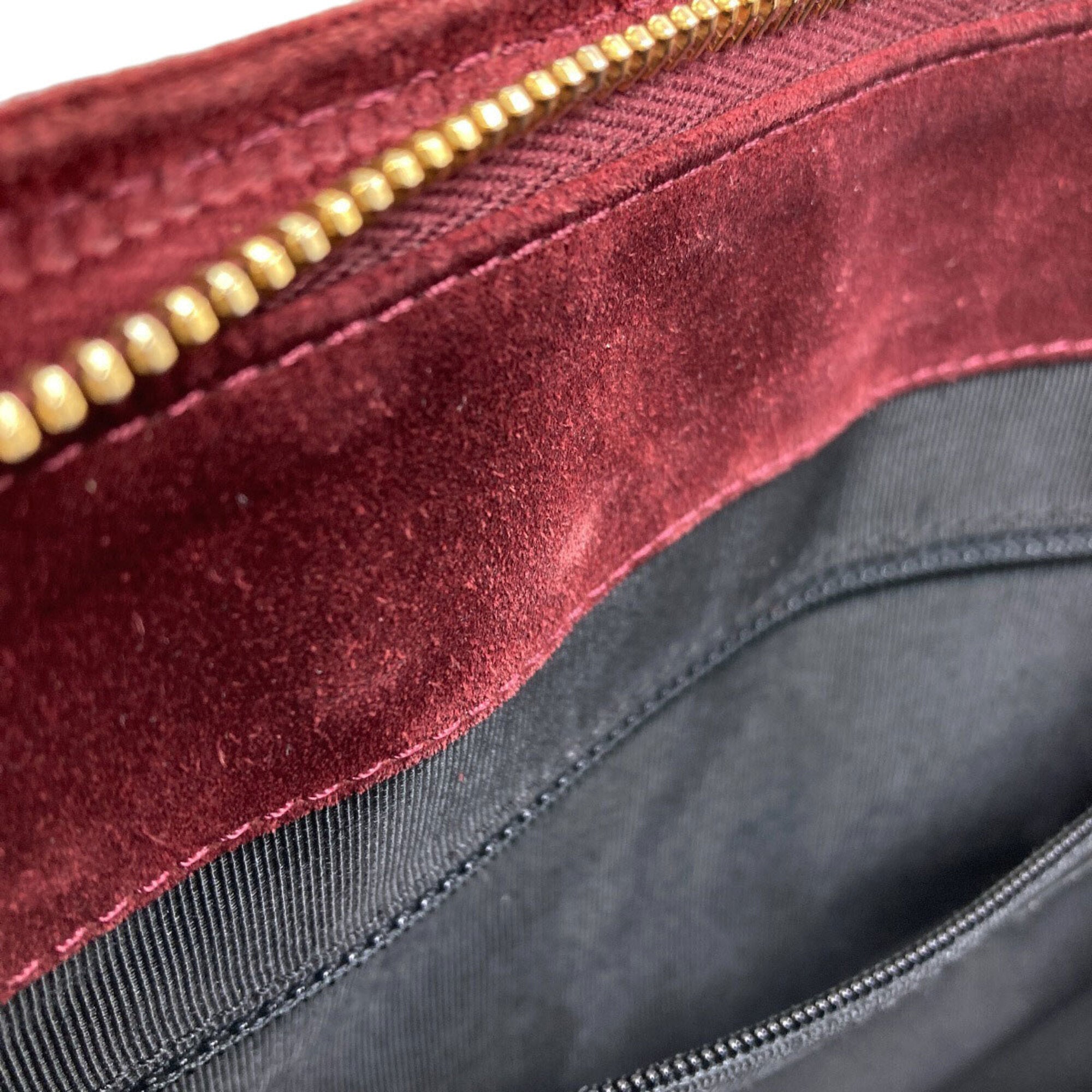 Chanel Bordeaux Leather Tote Bag (Pre-Owned)