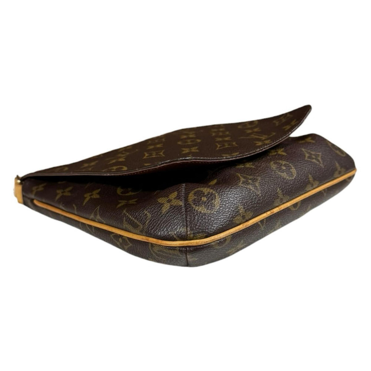 Louis Vuitton Brown Monogram Canvas Shoulder Bag (Pre-Owned)