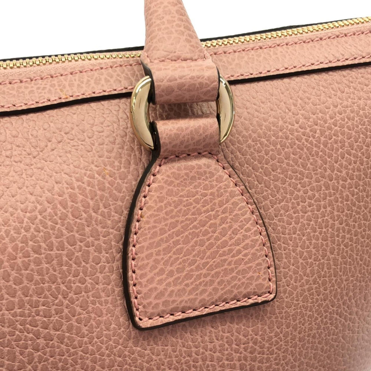 Gucci Pink Leather Handbag (Pre-Owned)