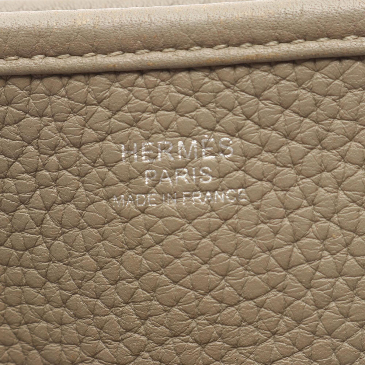 Hermes Green Taurillon Clemence Leather Leather Handbag Shoulder Bag (Pre-Owned)