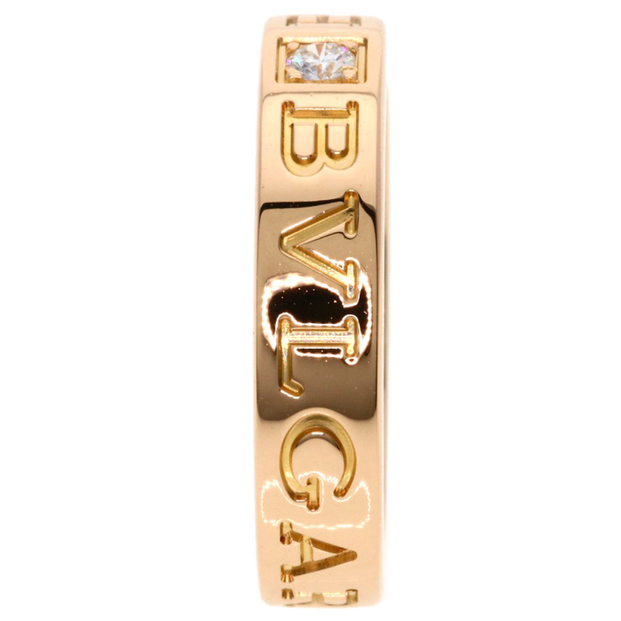 Bvlgari Pink Gold Pink Gold (18K) Band Ring (Pre-Owned)