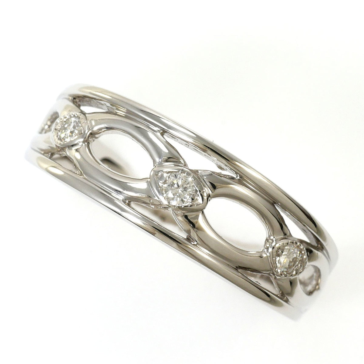 Unbranded Platinum Platinum 900 Band Ring (Pre-Owned)